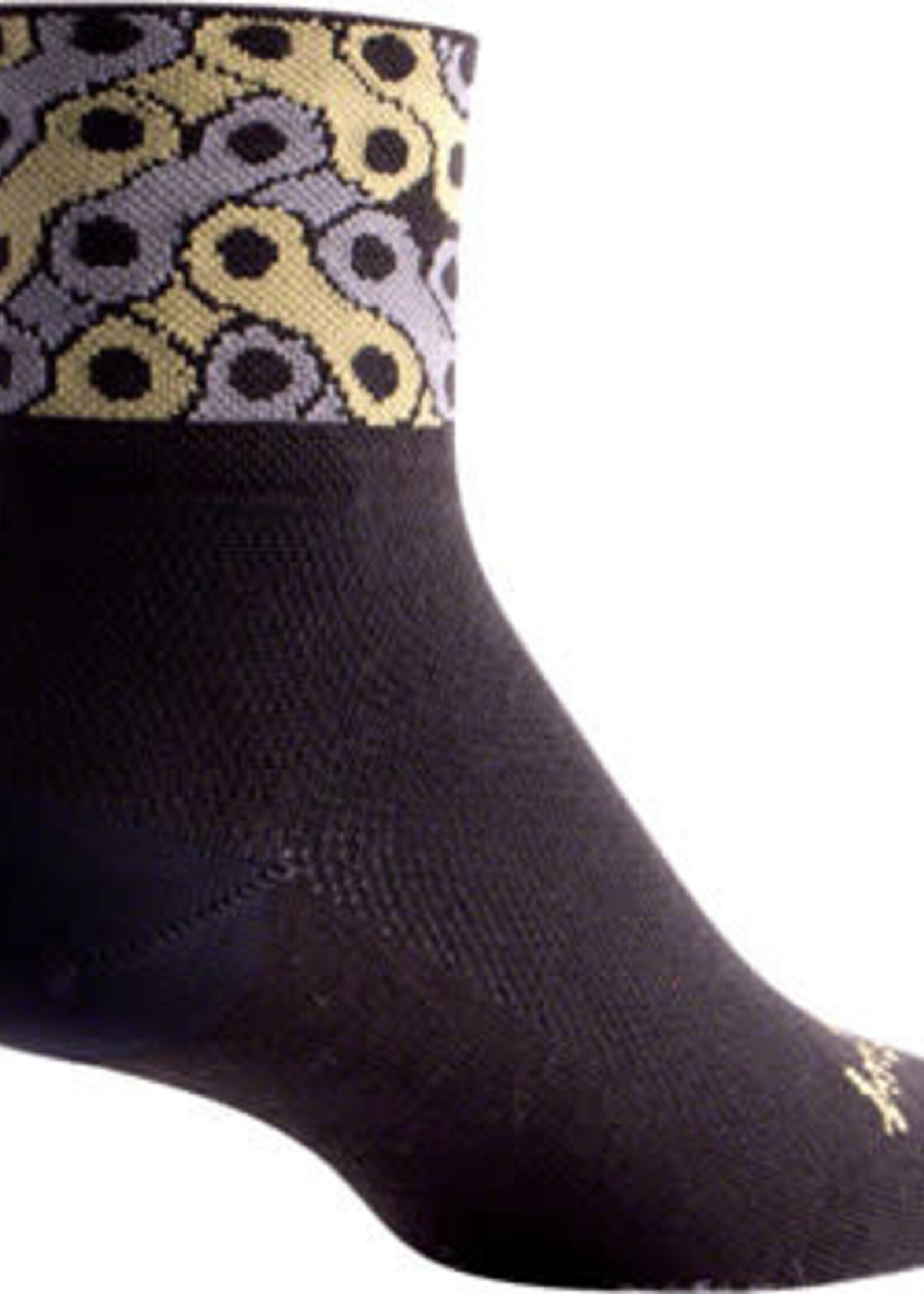 SockGuy SockGuy Classic Links Socks - 3 inch, Black, Large/X-Large