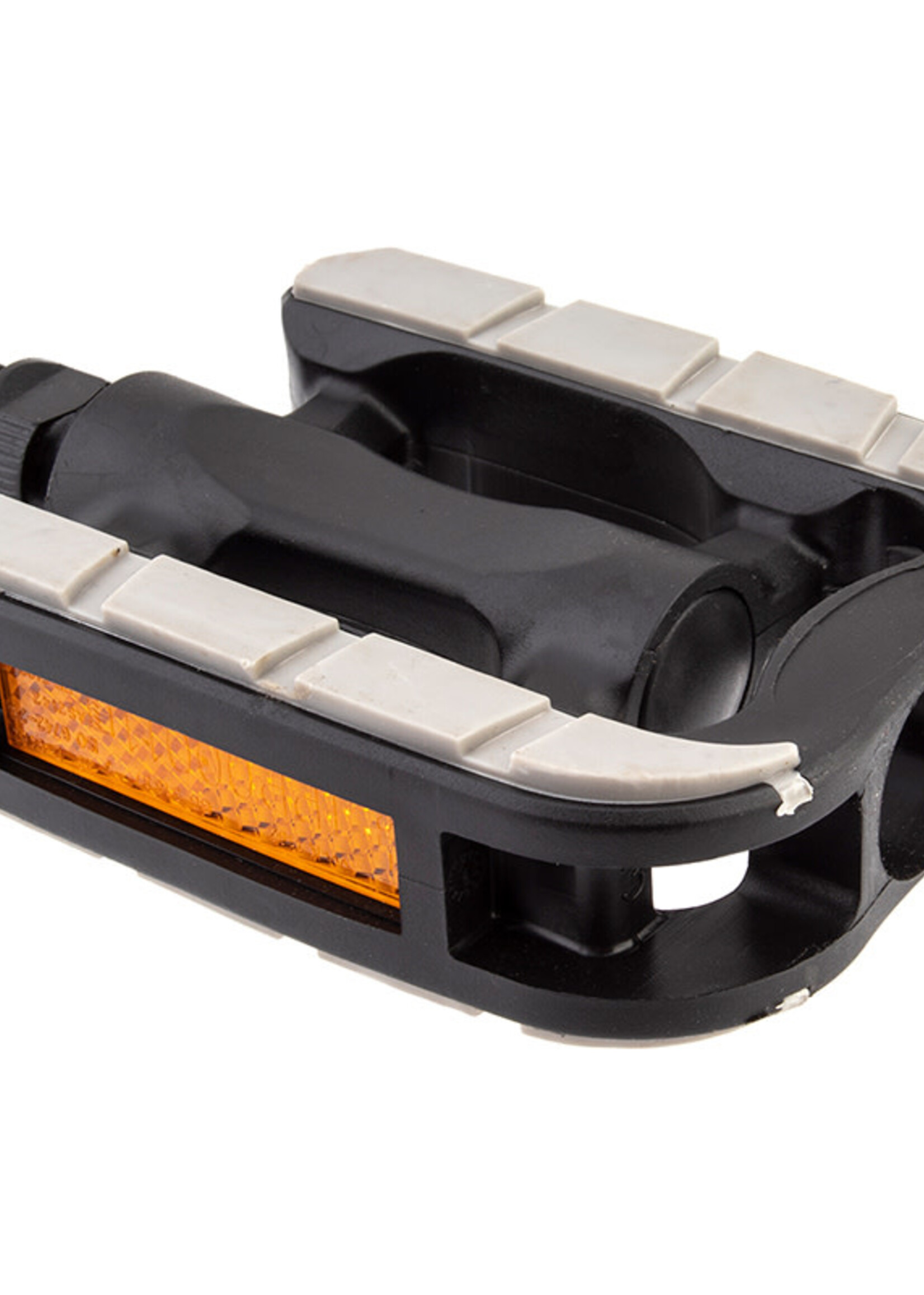 Sunlite PEDALS SUNLT NON-SLIP BK/GY w/RUBBER 9/16