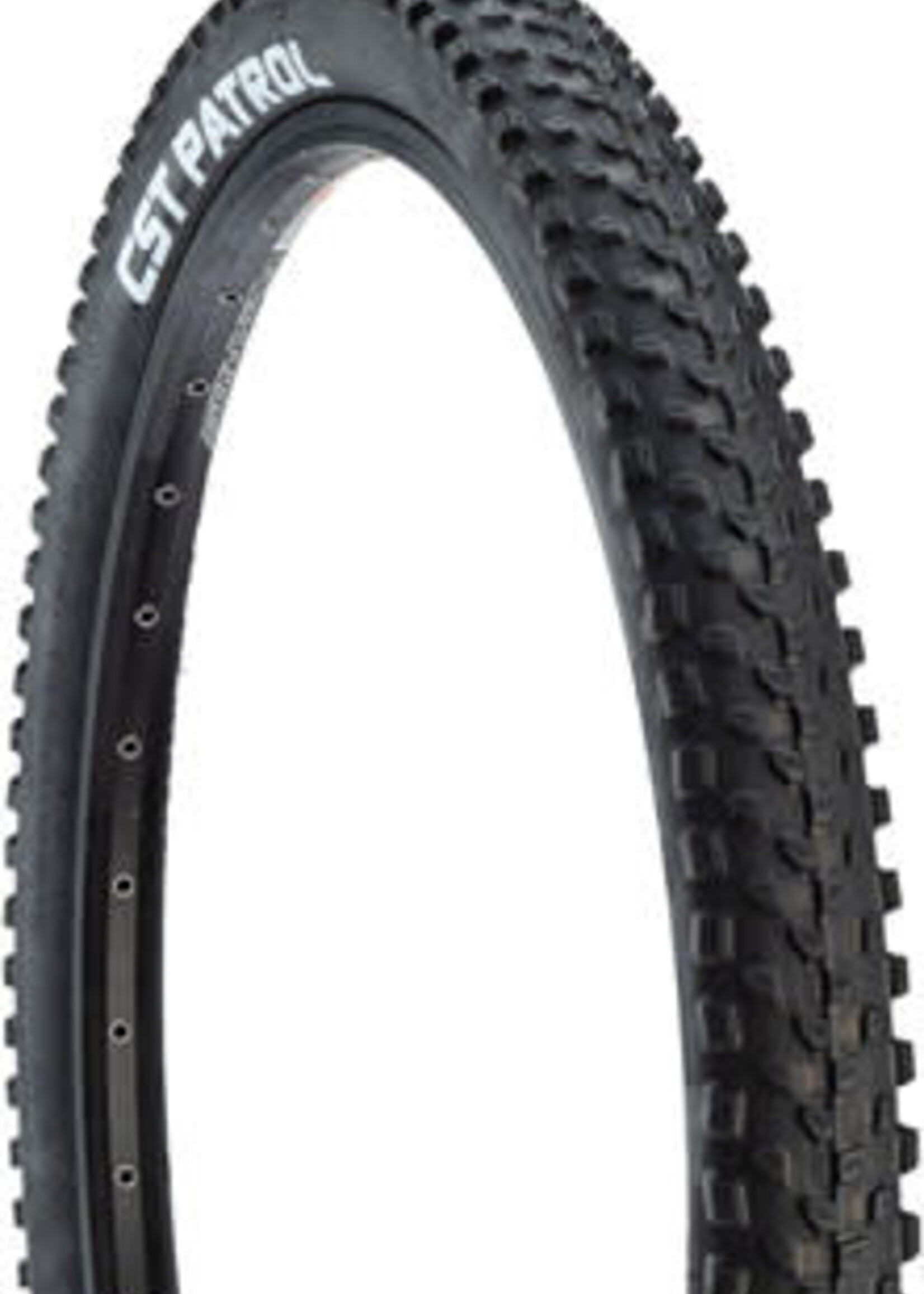CST CST Patrol Tire - 26 x 2.1, Clincher, Wire, Black, 27tpi