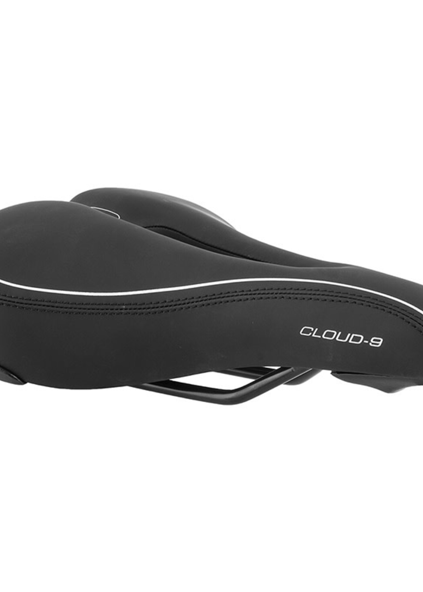 CLOUD-9 SADDLE C9 SPORT AIRFLOW LADIES SOFT TOUCH VINYL BK