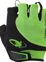 LIZARD SKINS Lizard Skins Aramus Elite Gloves - Jet Black/Lime, Short Finger, Large