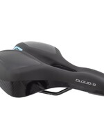 CLOUD-9 SADDLE C9 KUSH PLUS AIRFLOW WIDE MEMORY FOAM BK