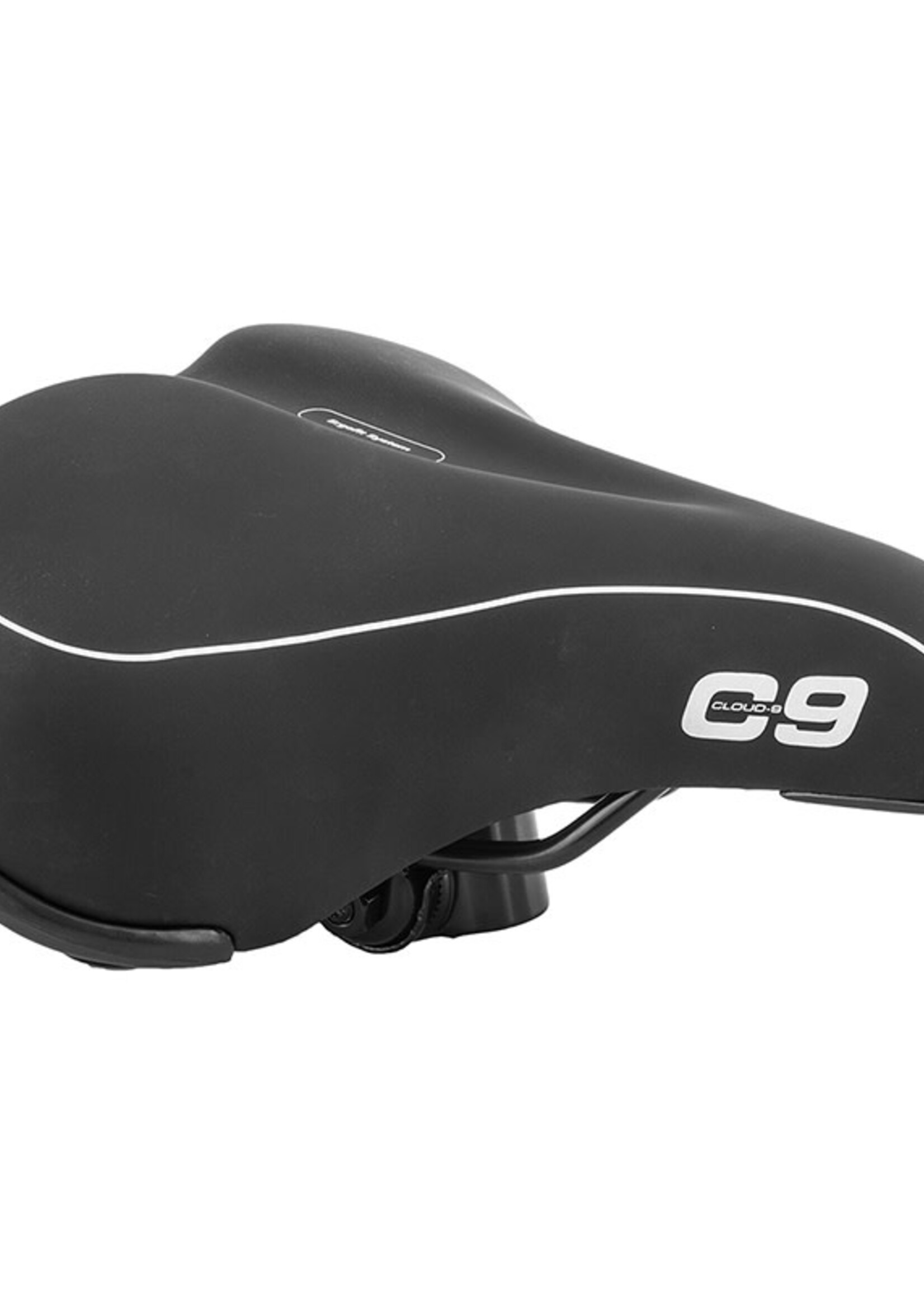 CLOUD-9 SADDLE C9 COMFORT LADIES SOFT TOUCH VINYL WR BK