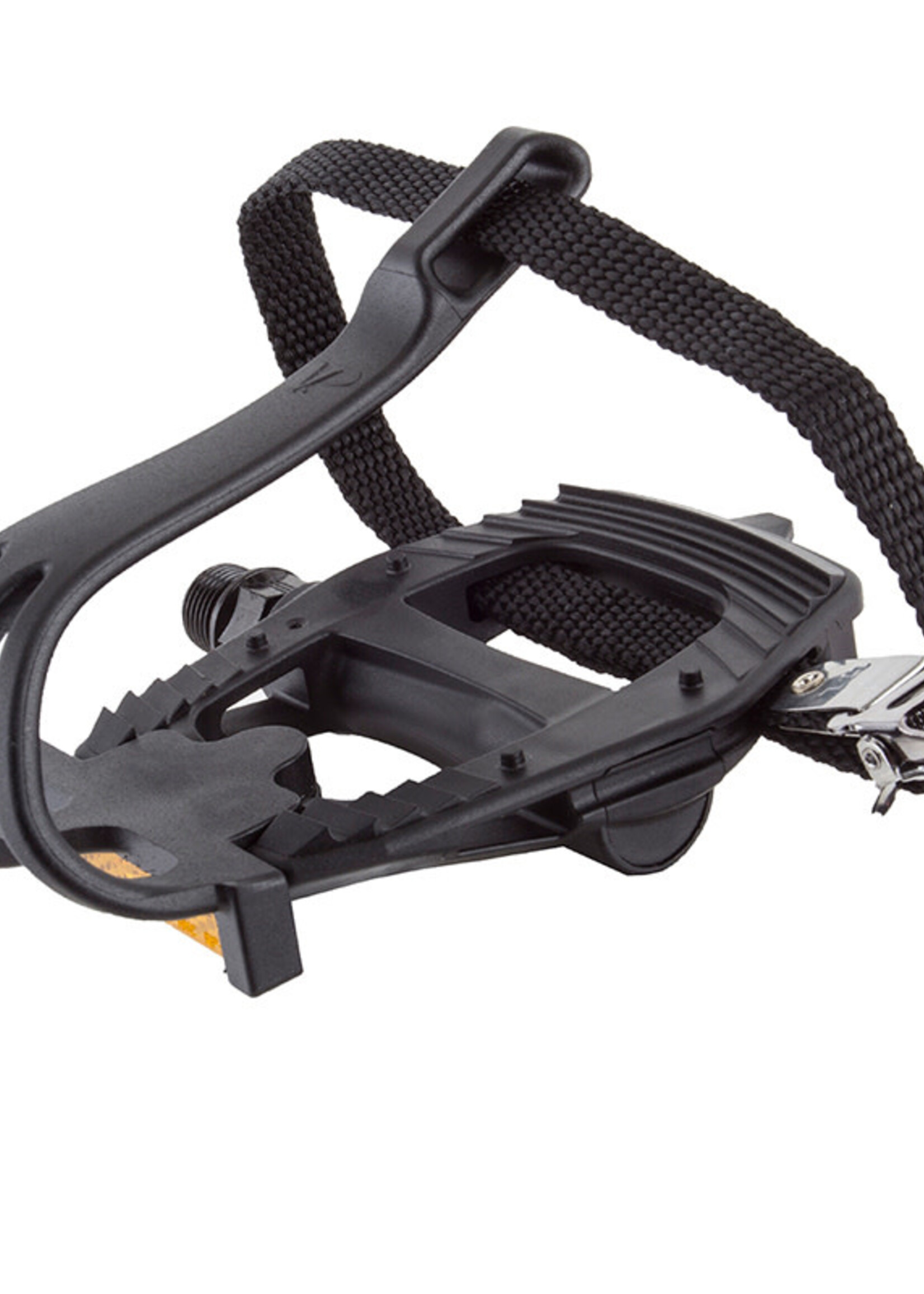 Sunlite PEDALS SUNLT SPORT ROAD 9/16 BK w/CLIPS/STRAPS