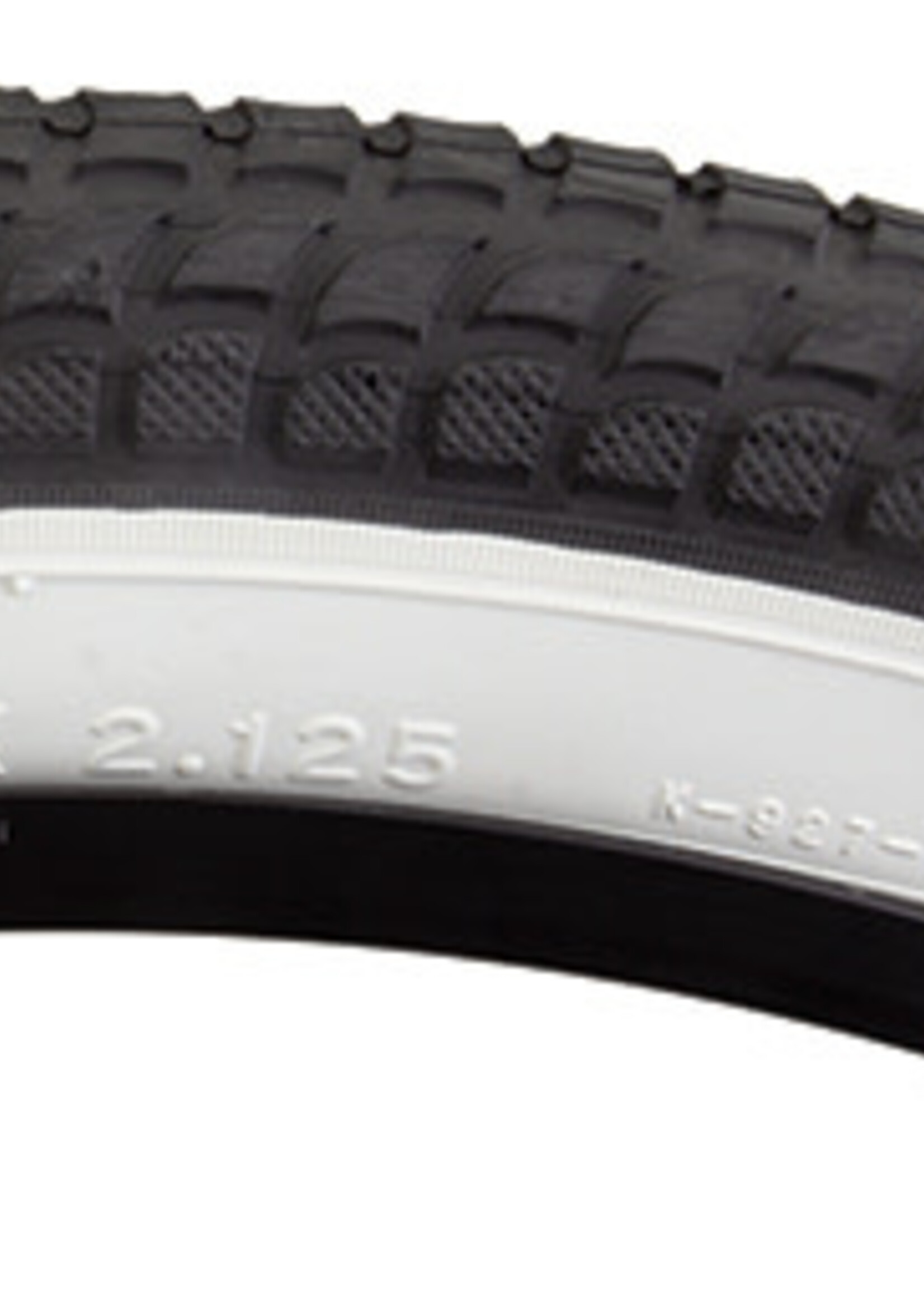 Sunlite TIRE SUNLT 26x2.125 BK/WH CRUISER K927w/SUN LOGO KOMFORT WIRE