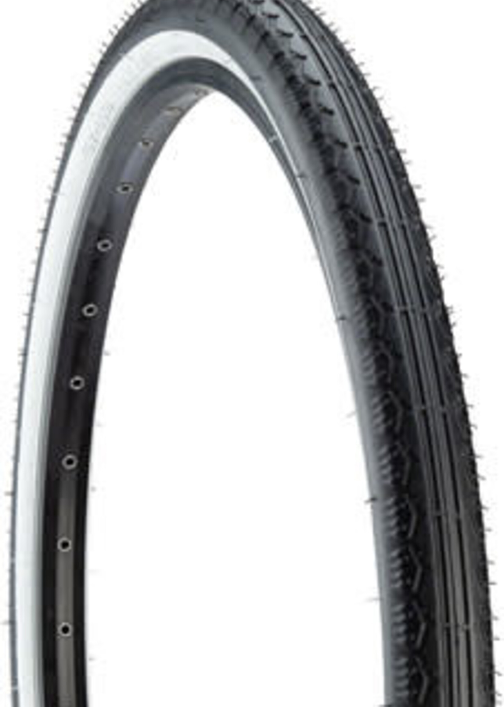 KENDA Kenda Cruiser K130 Tire - 26 x 2.125, Clincher, Wire, Black/White, 22tpi