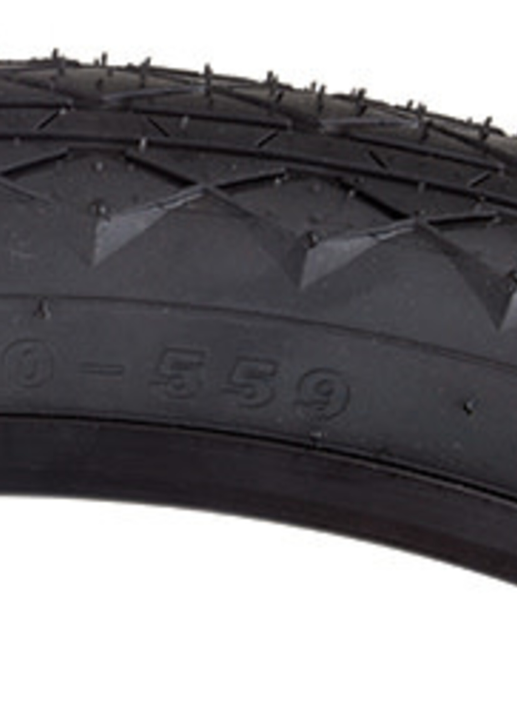 Sunlite TIRE SUNLT 26x2.5 BK/BK REV WIRE