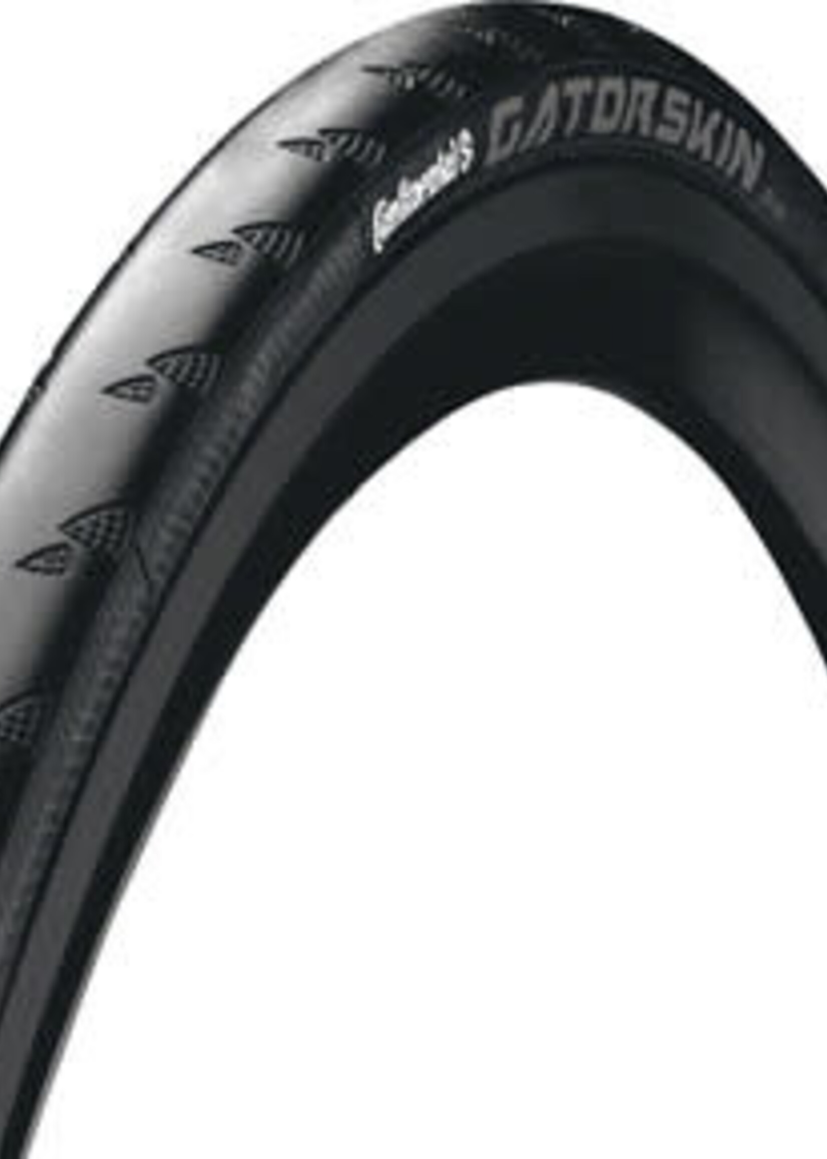Continental Continental Gatorskin Tire - 700 x 25, Clincher, Folding, Black, 180tpi