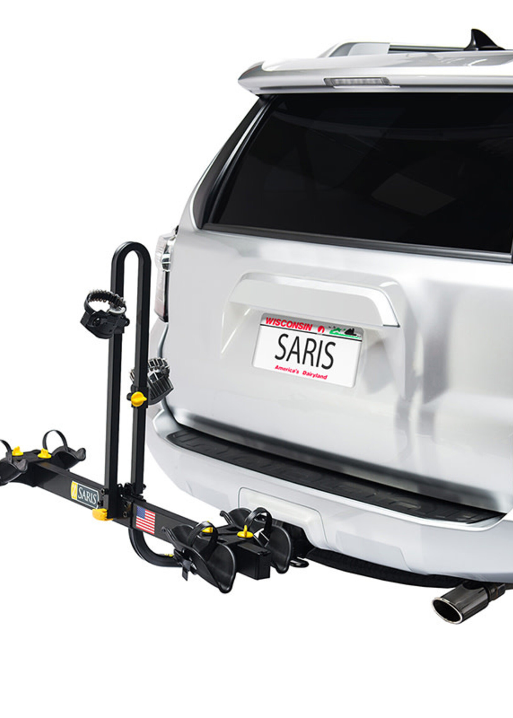 SARIS Saris Freedom Hitch Bike Rack - 2-Bike, 1-1/4", 2" Receiver, Black