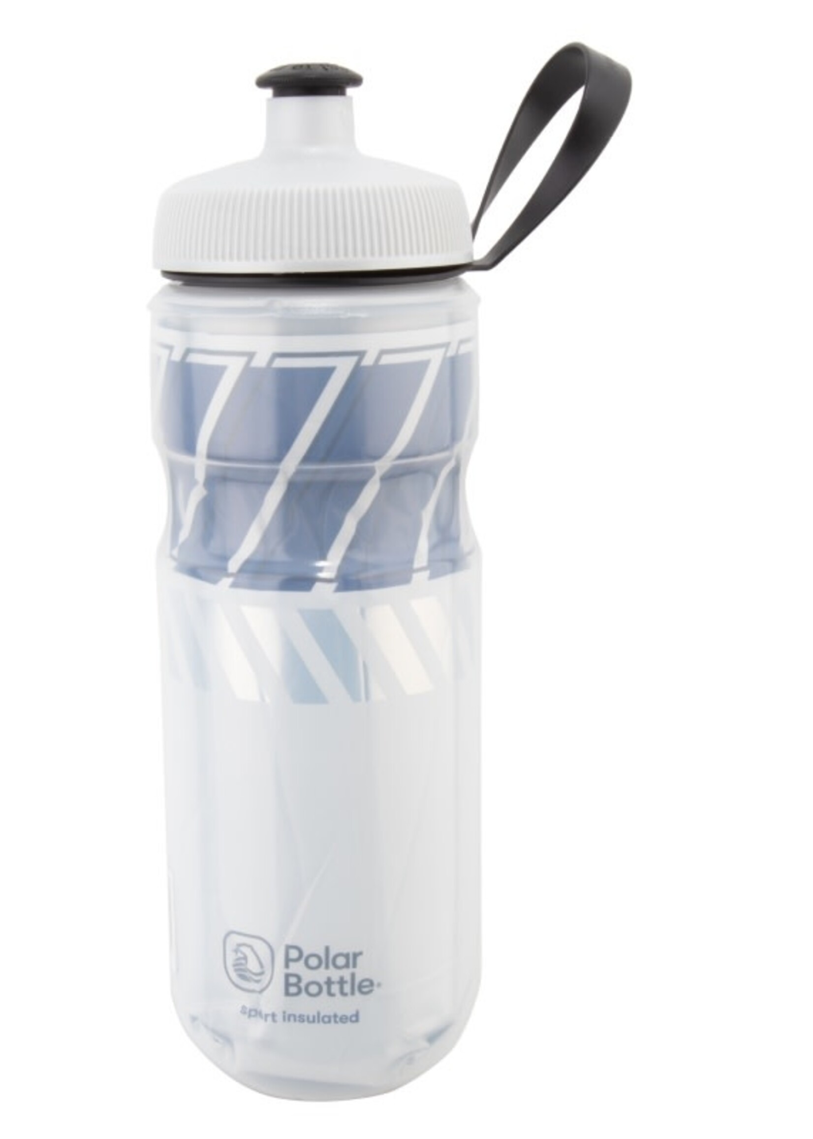 POLAR BOTTLE POLAR SPORT INSULATED 20oz TEMPO WH/NIGHT-NAVY