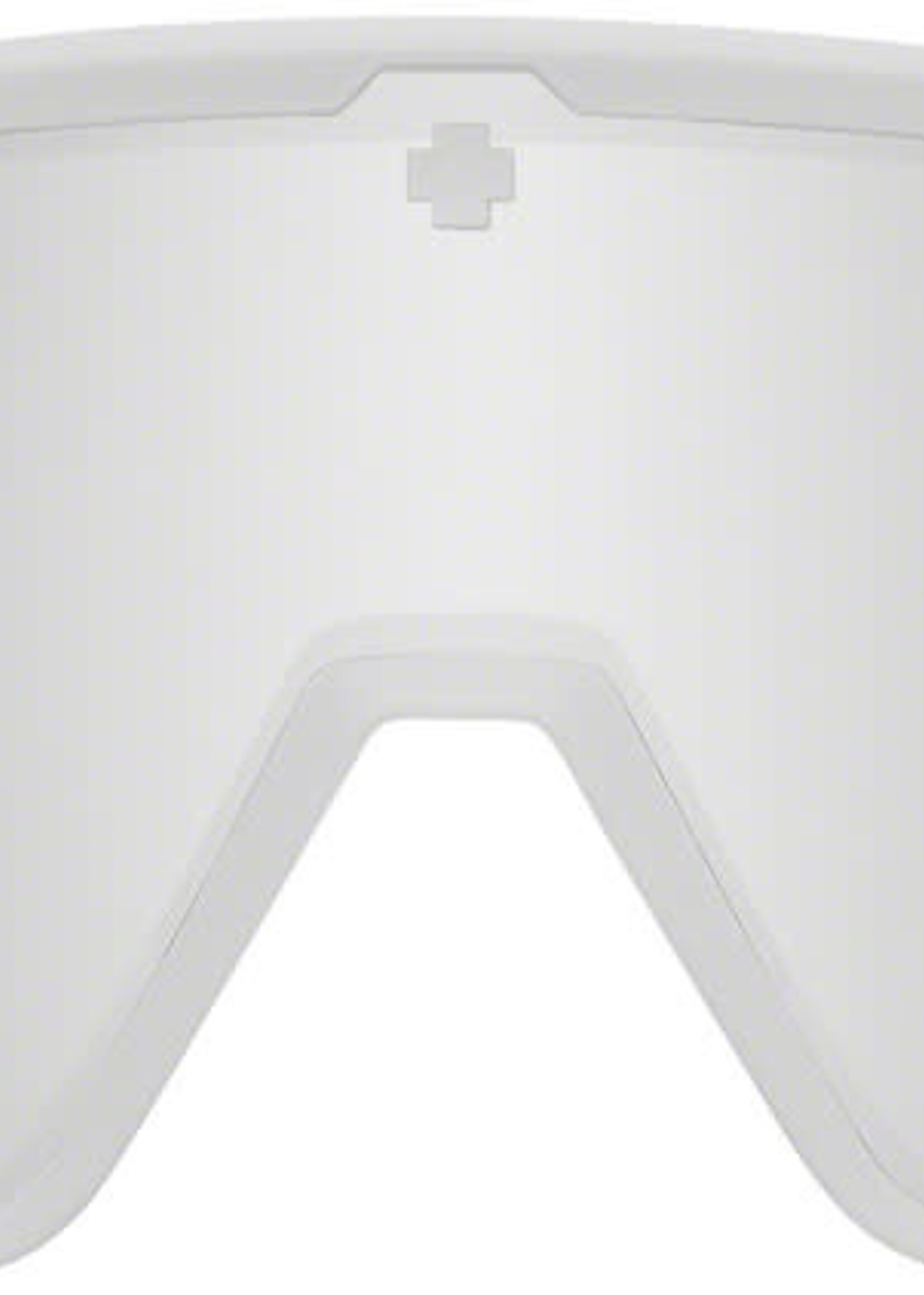 SPY+ SPY+ Monolith Sunglasses - Matte White Happy Bronze with Platinum Spectra Mirror Lenses