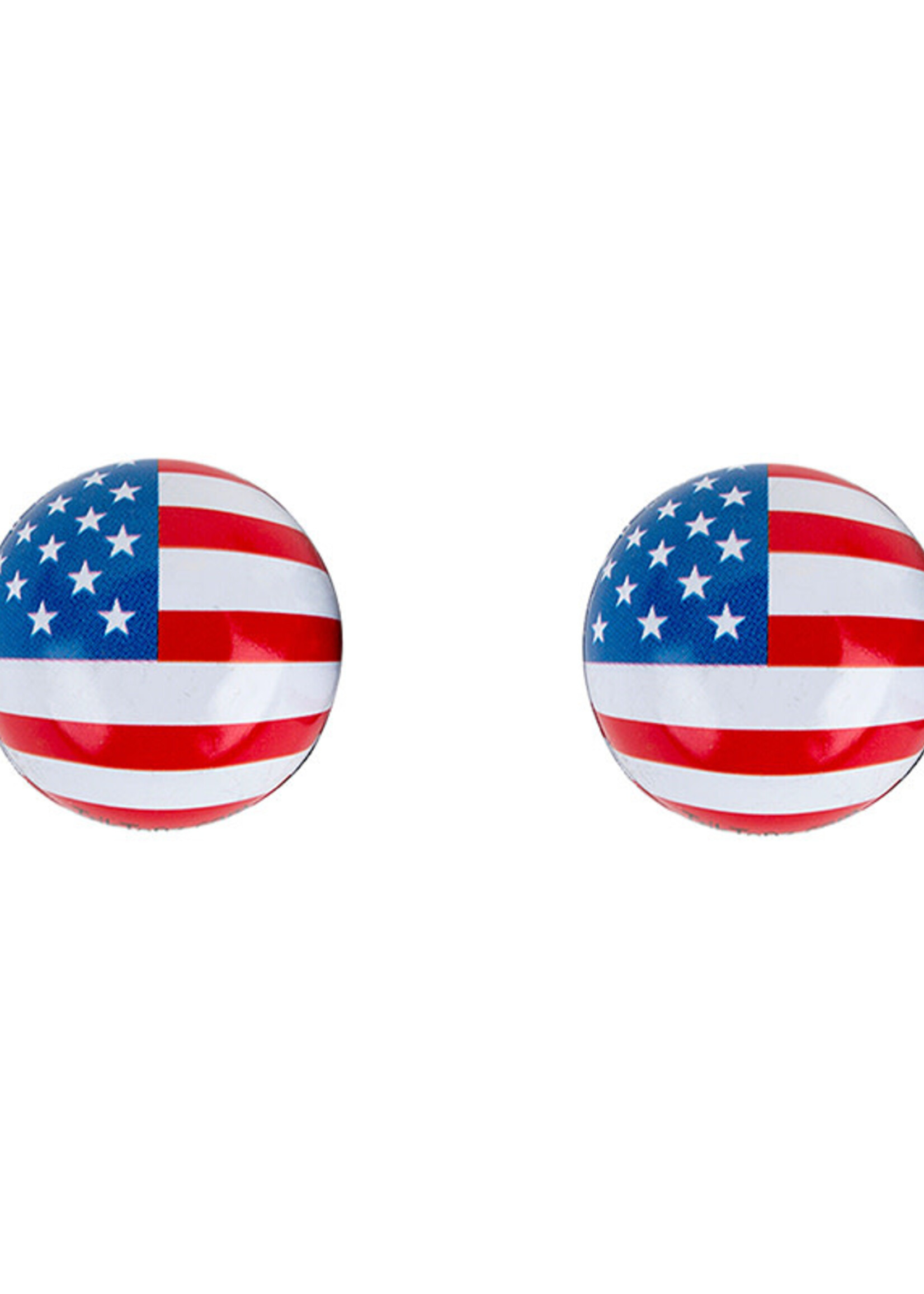 TRIK TOPZ VALVE CAPS TRIKTOPZ FLAG-USA 1pr/PK