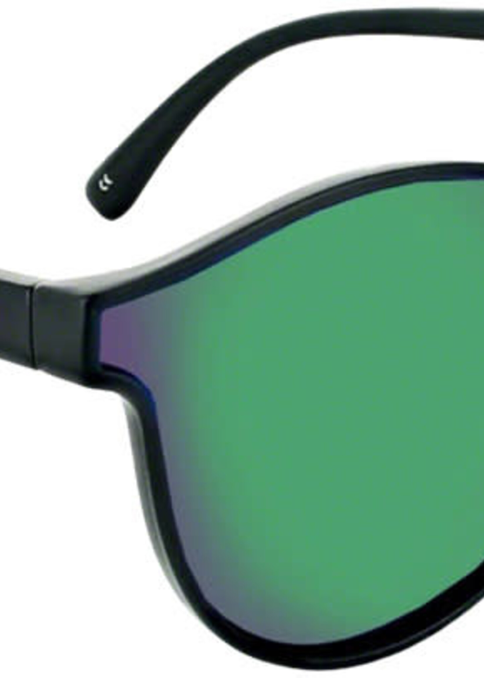 Optic Nerve One Provisio Glasses - Polarized Smoke w/Green Mirror Lens