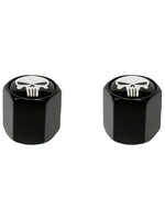 TRIK TOPZ VALVE CAPS TRIKTOPZ BLOCK SHAPE SKULL HEAD BK 2PK