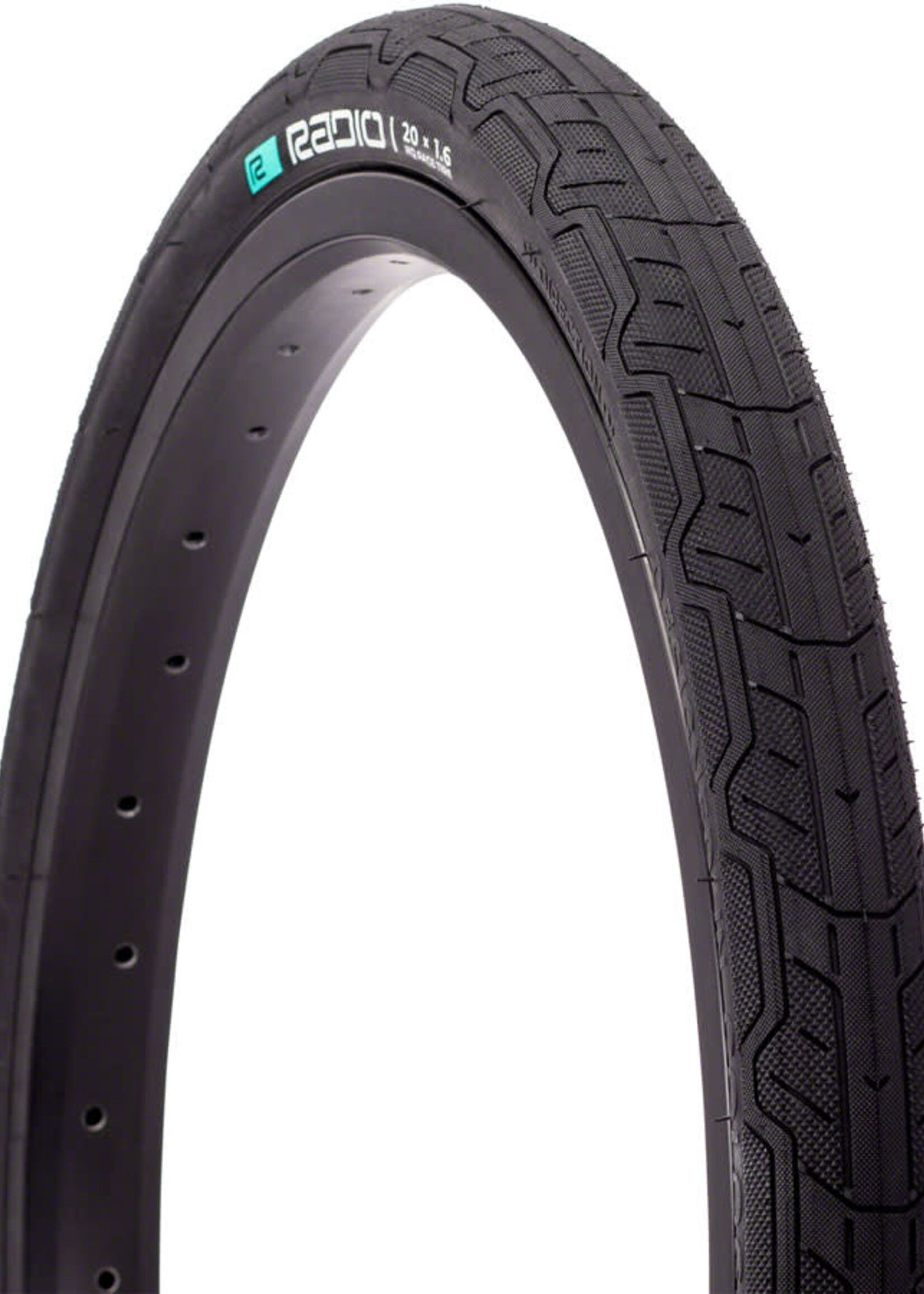 Radio Radio Raceline Oxygen Tire - 20 x 1.6 Tubeless Folding Black 60 TPI