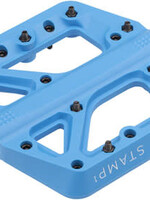 Crank Brothers Crank Brothers Stamp 1 Pedals - Platform Composite 9/16 Blue Small