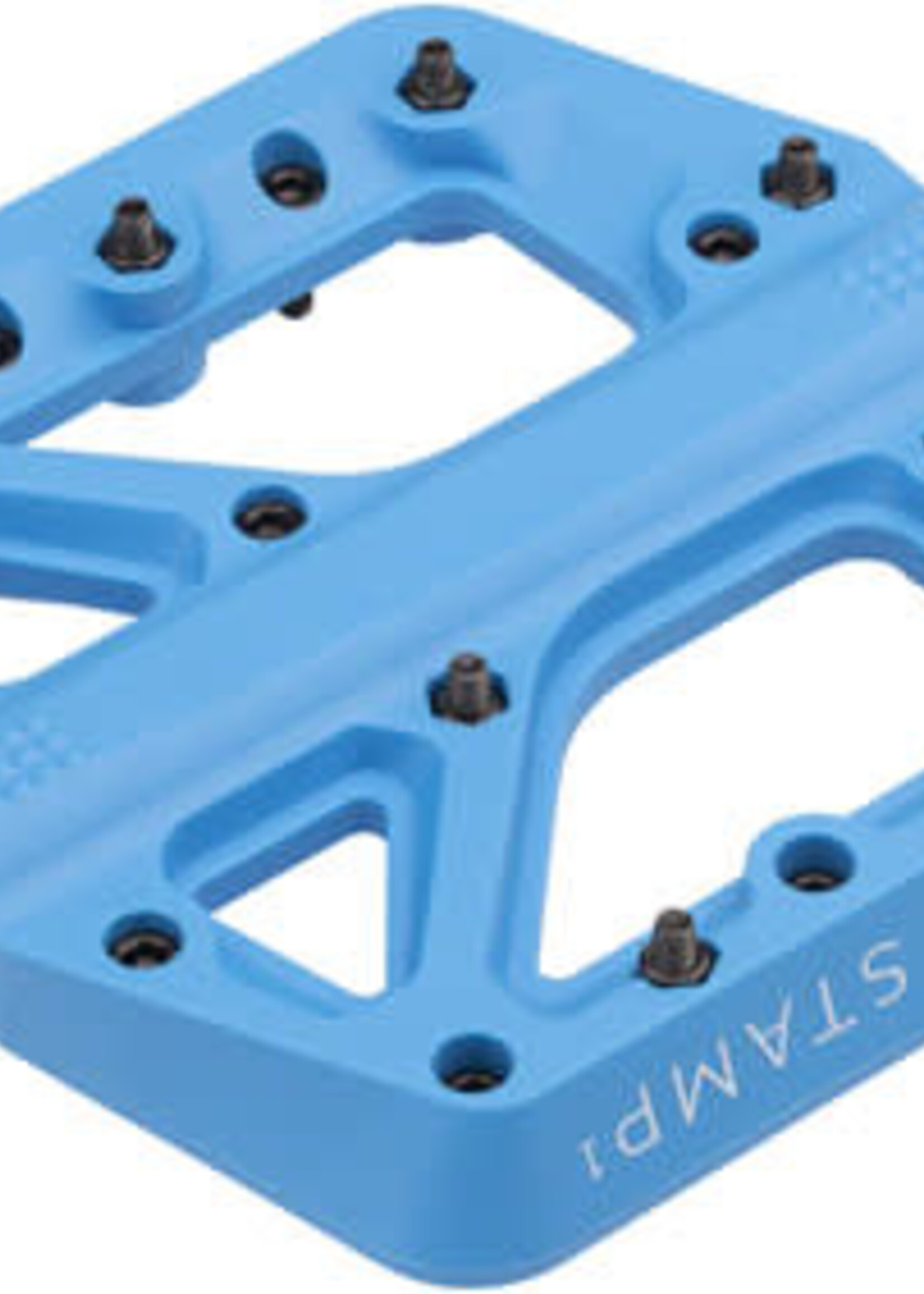Crank Brothers Crank Brothers Stamp 1 Pedals - Platform Composite 9/16 Blue Small