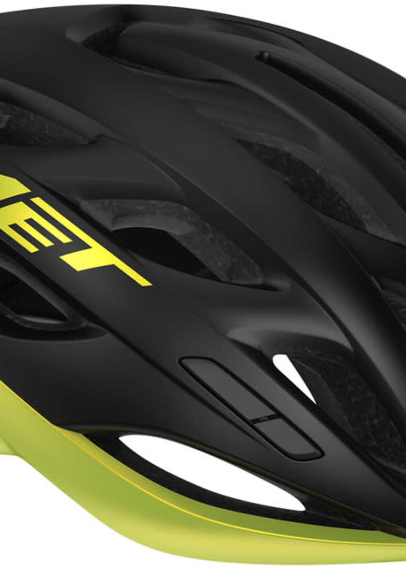 MET Helmets MET Estro MIPS Helmet - Black/Lime Yellow Metallic Glossy Medium