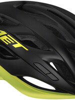 MET Helmets MET Estro MIPS Helmet - Black/Lime Yellow Metallic Glossy Large