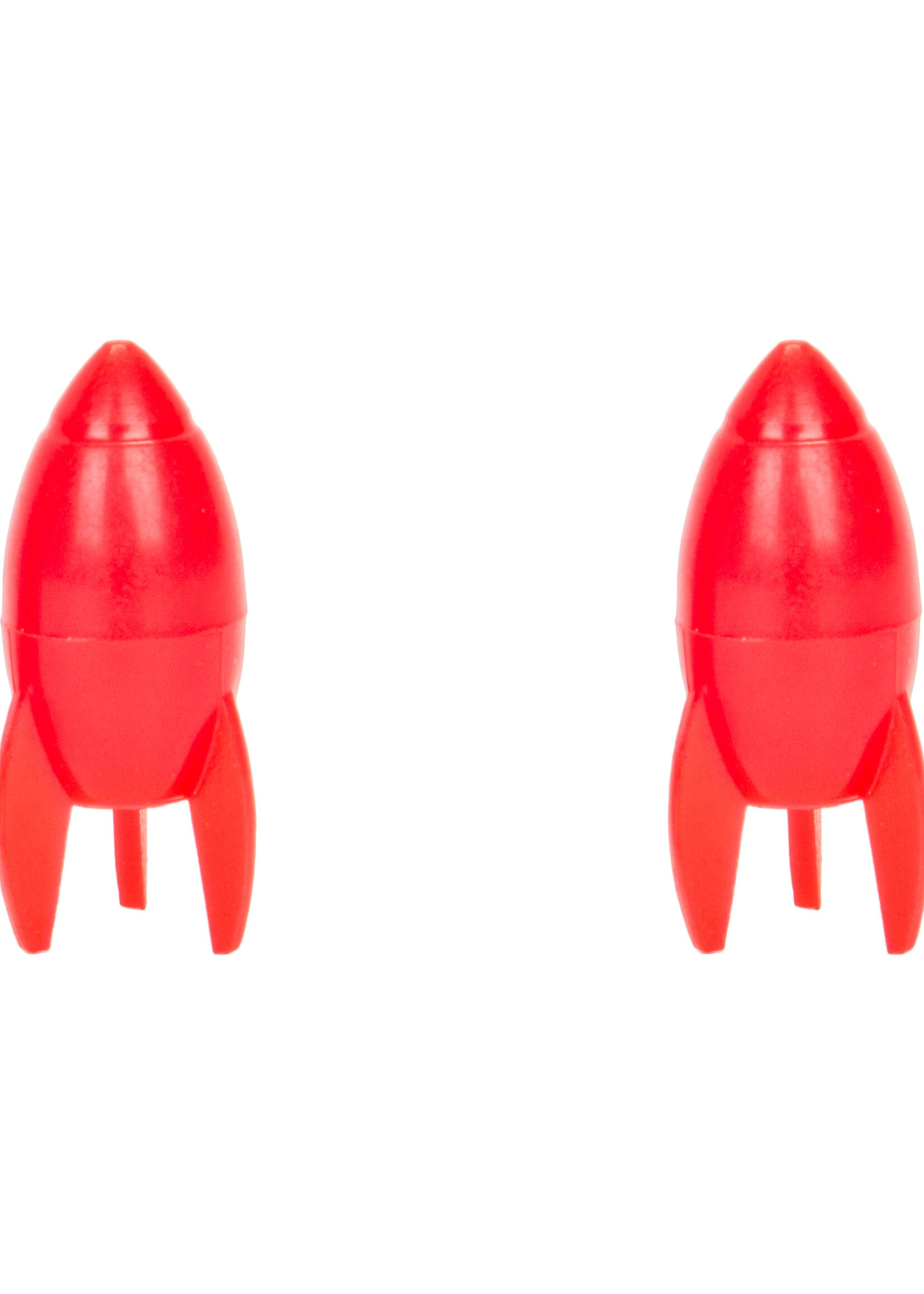 TRIK TOPZ VALVE CAPS TRIKTOPZ PRESTA ROCKETS RD 1pr/PK