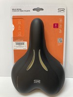 BIKE SEAT- SELLE ROYAL LOOKIN MODERATE 226X198MM WOMEN'S BLACK BIKE SADDLE