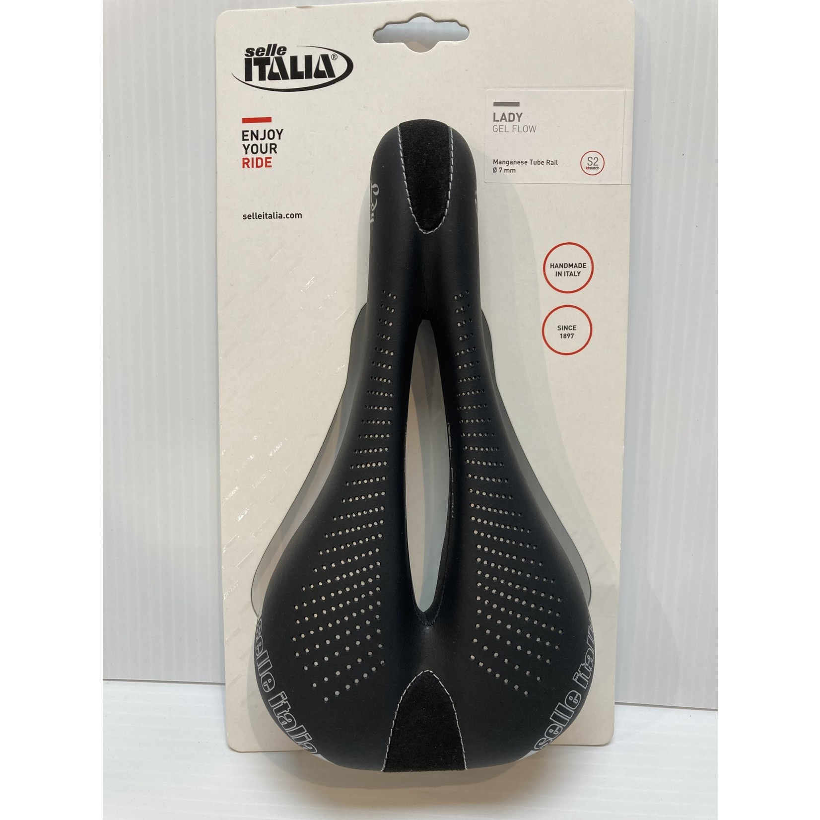 SELLE ITALIA LADY GEL FLOW S WOMENS' SADDLE BLACK - Dinardos Ski Bike Hike