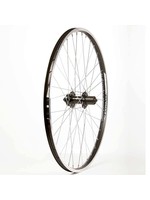 WHEEL - REAR 26 36H 7SP DISC IS 6 BOLT QR BLACK