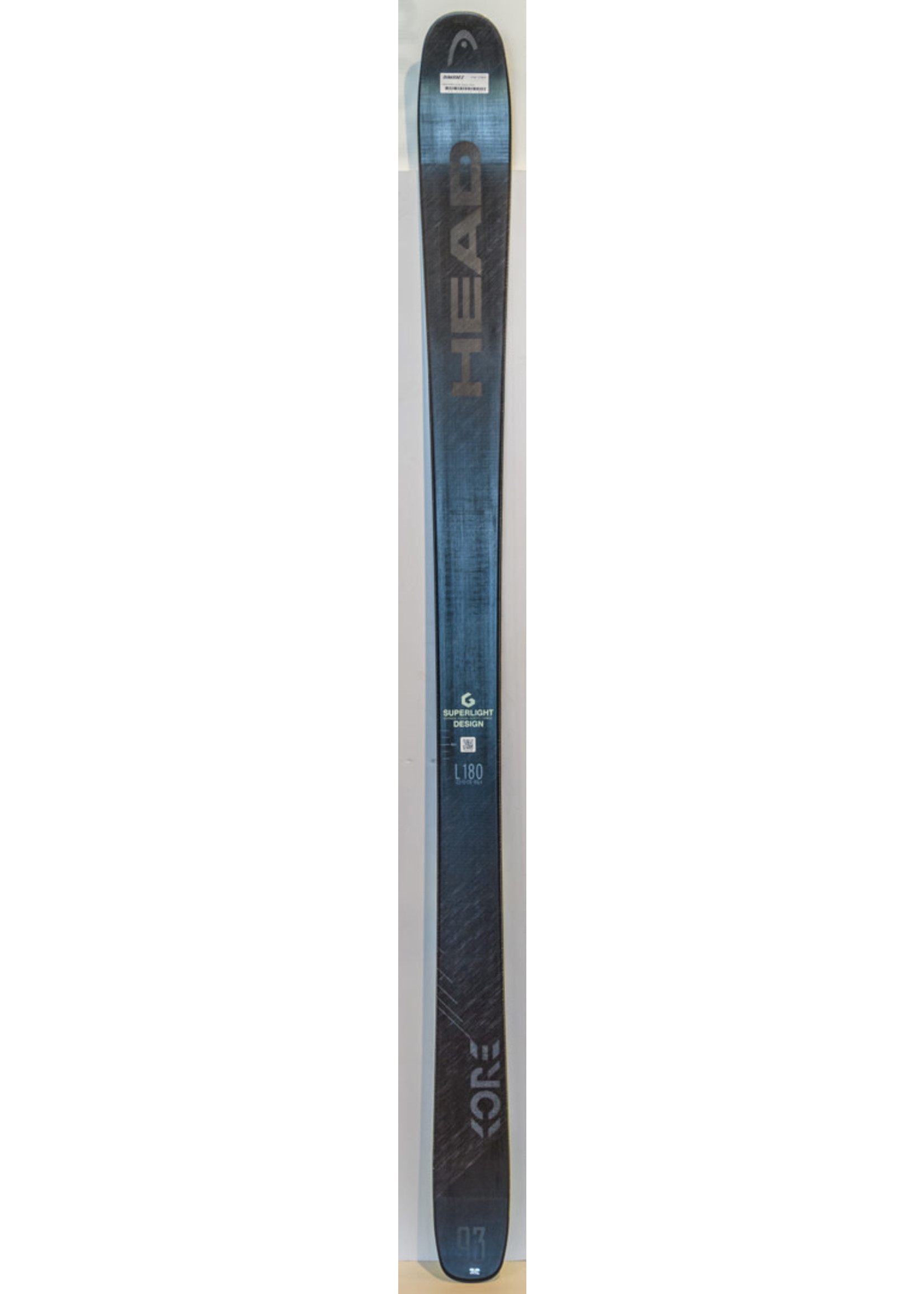 HEAD HEAD KORE 93  SKIS FLAT