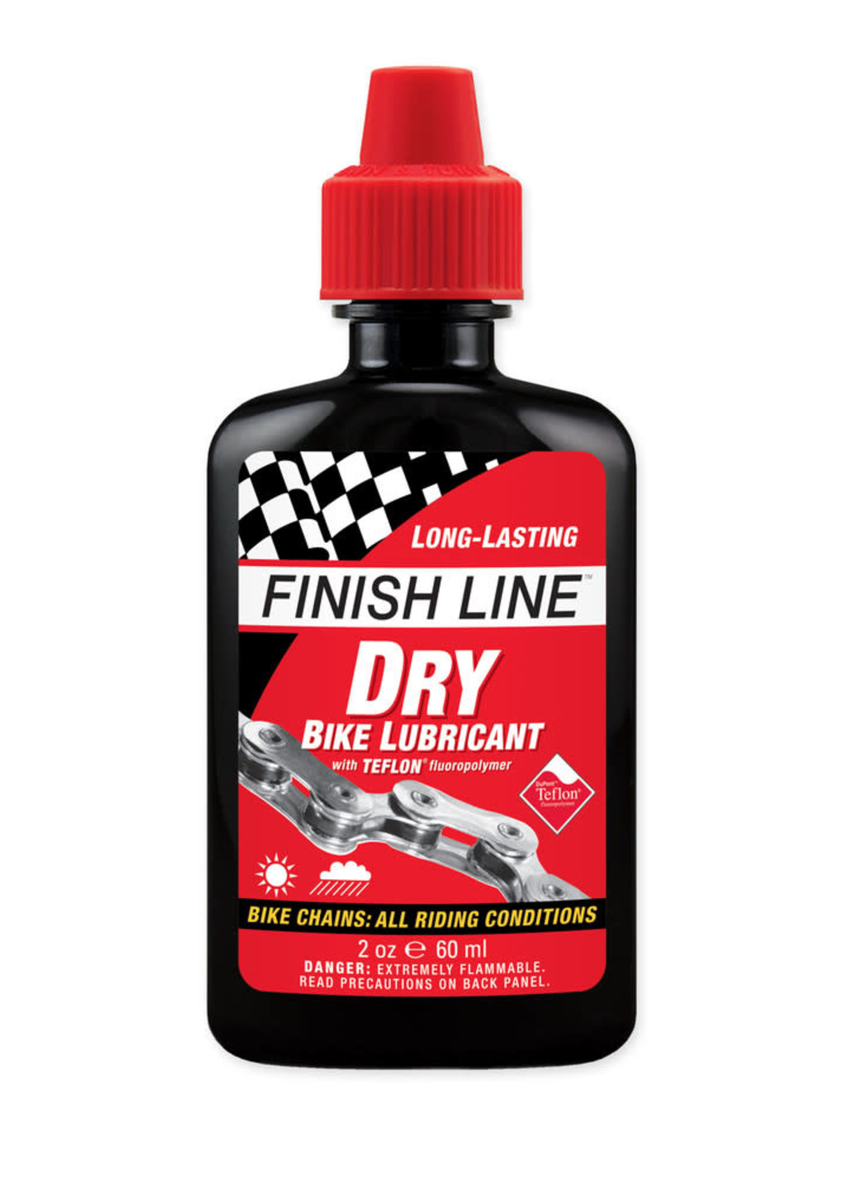 FINISH LINE DRY BIKE LUBRICANT 2OZ / 60ML Dinardos Ski Bike Hike