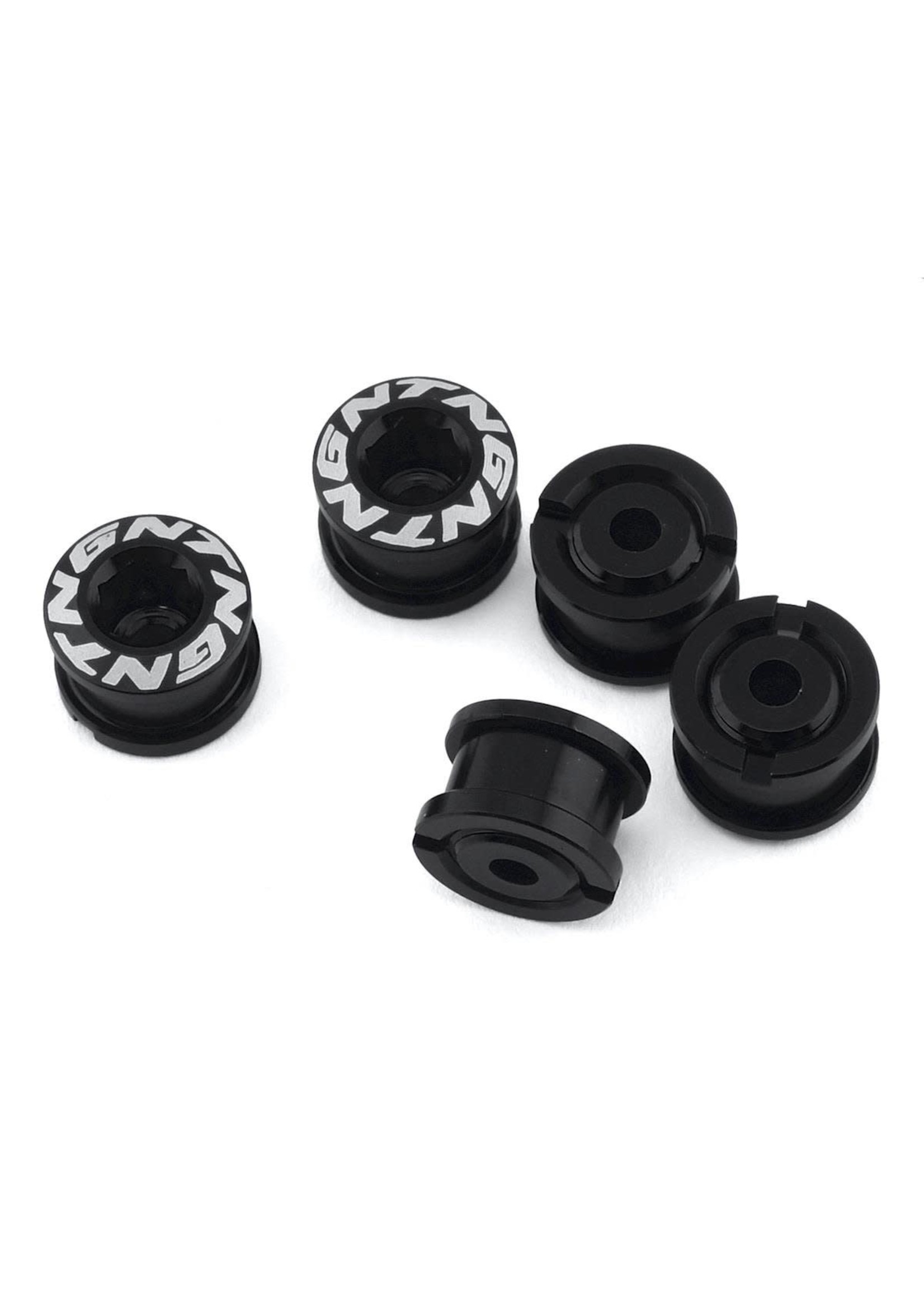TANGENT ALLOY CHAINRING BOLTS  BLACK