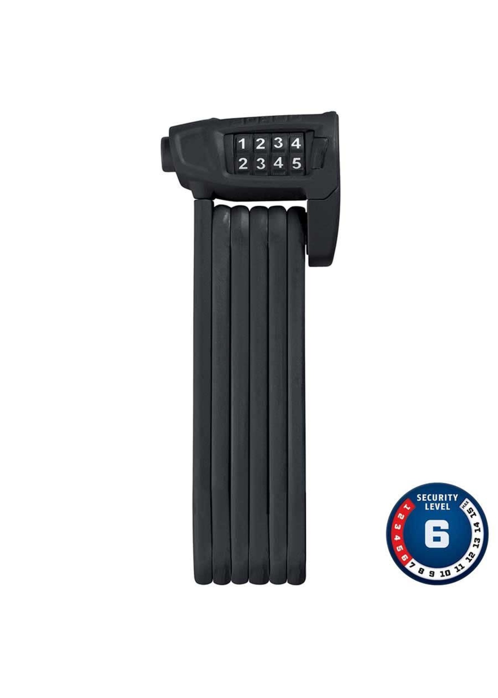 ABUS ABUS BORDO LITE 6150 FOLDING LOCK WITH COMBINATION BLACK