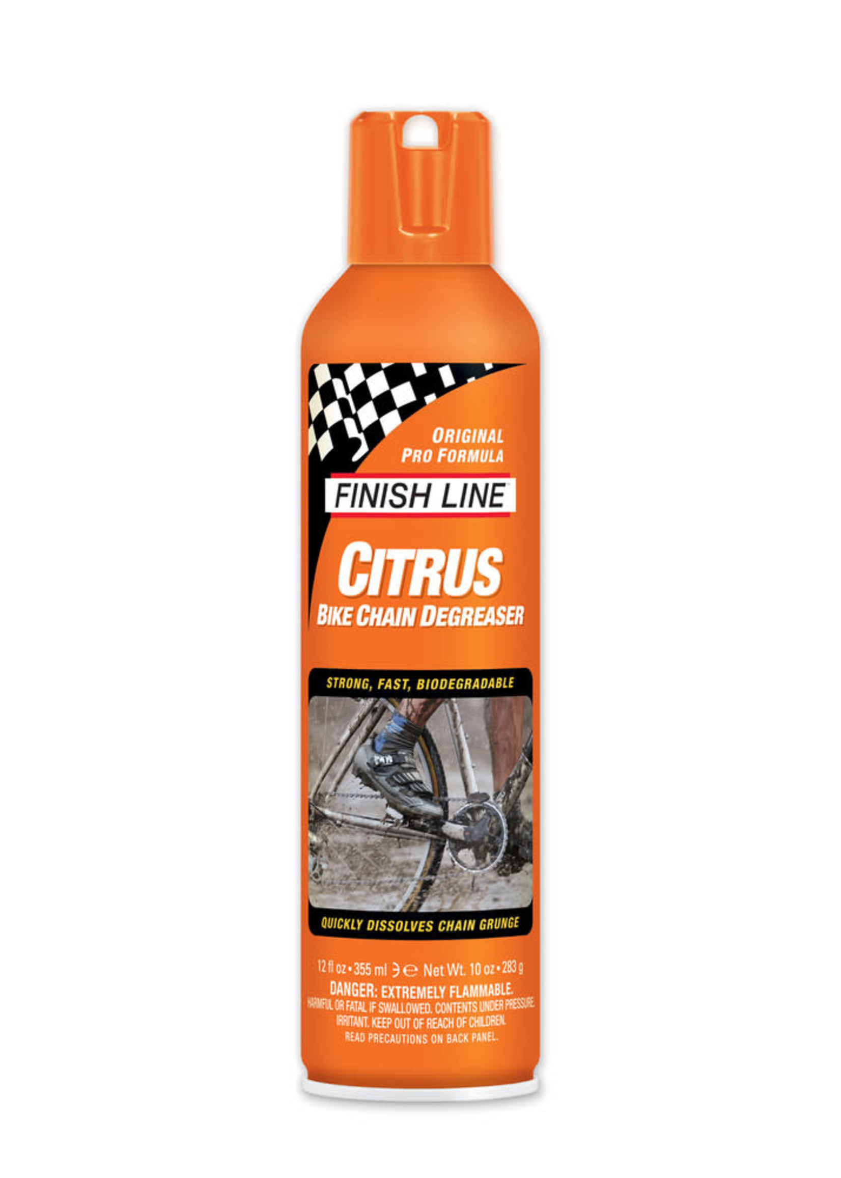 FINISH LINE FINISH LINE CITRUS BIKE CHAIN DEGREASER 12OZ / 360ML AEROSOL