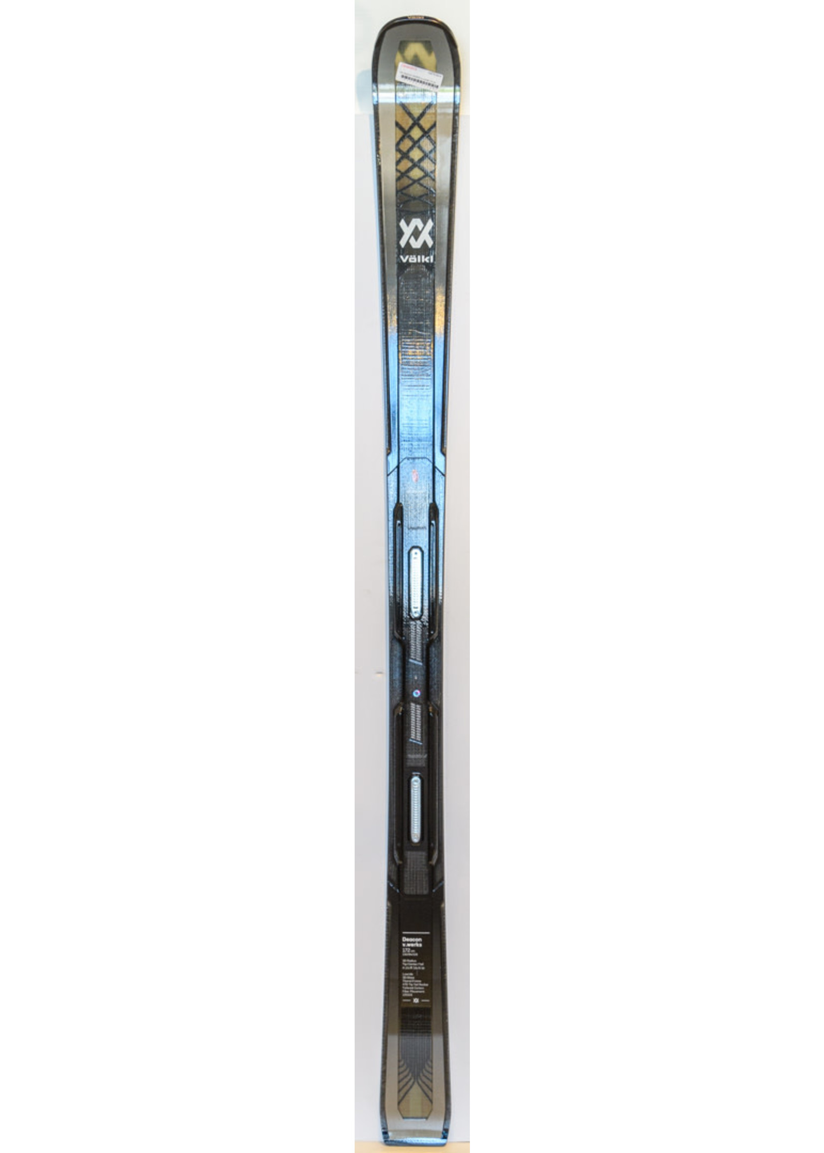 VOLKL DEACON V-WERKS LOWRIDE SKIS w/o bindings