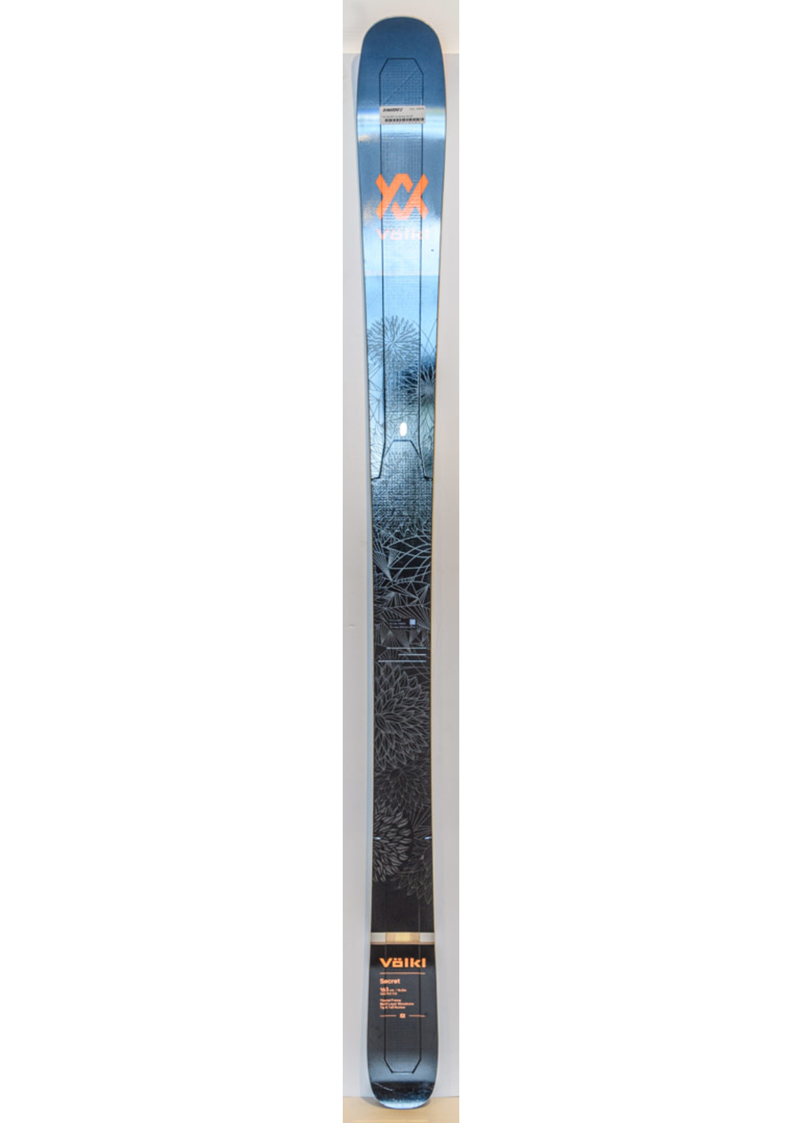 VOLKL SECRET SKIS w/o bindings BLUE
