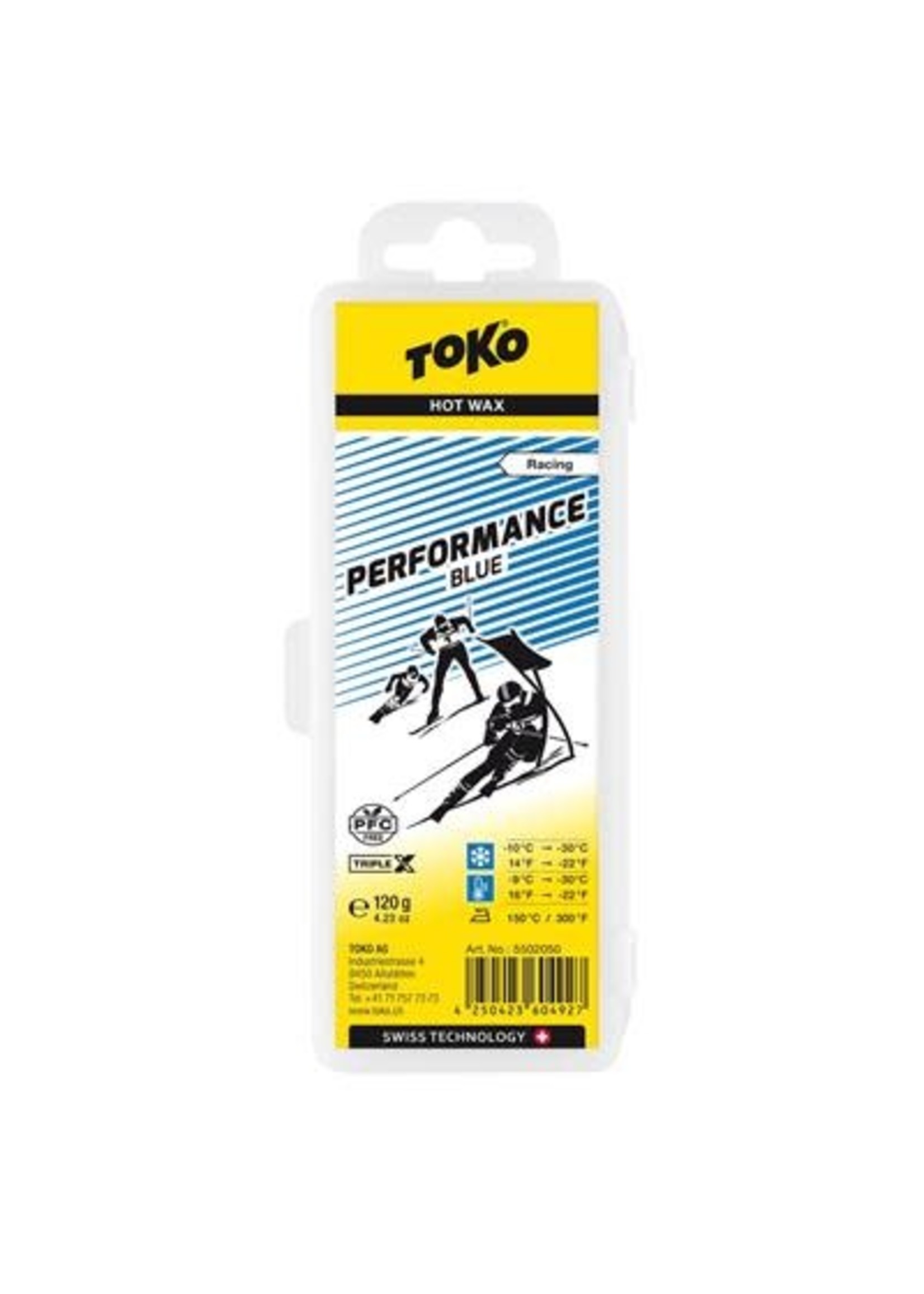 TOKO PERFORMANCE BLUE WAX 120G