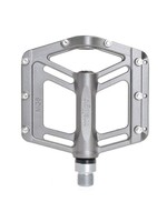 WELLGO BIKE PEDALS - WELLGO MG6-AL LOW-PROFILE FLAT GREY