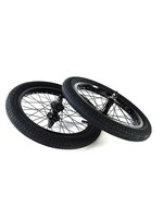 WHEEL -  SET 20" HUTCH BLACK WITH 2.3 TIRE (PAIR)