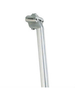 SEAT POST 25.6MM SILVER ALLOY 400MM