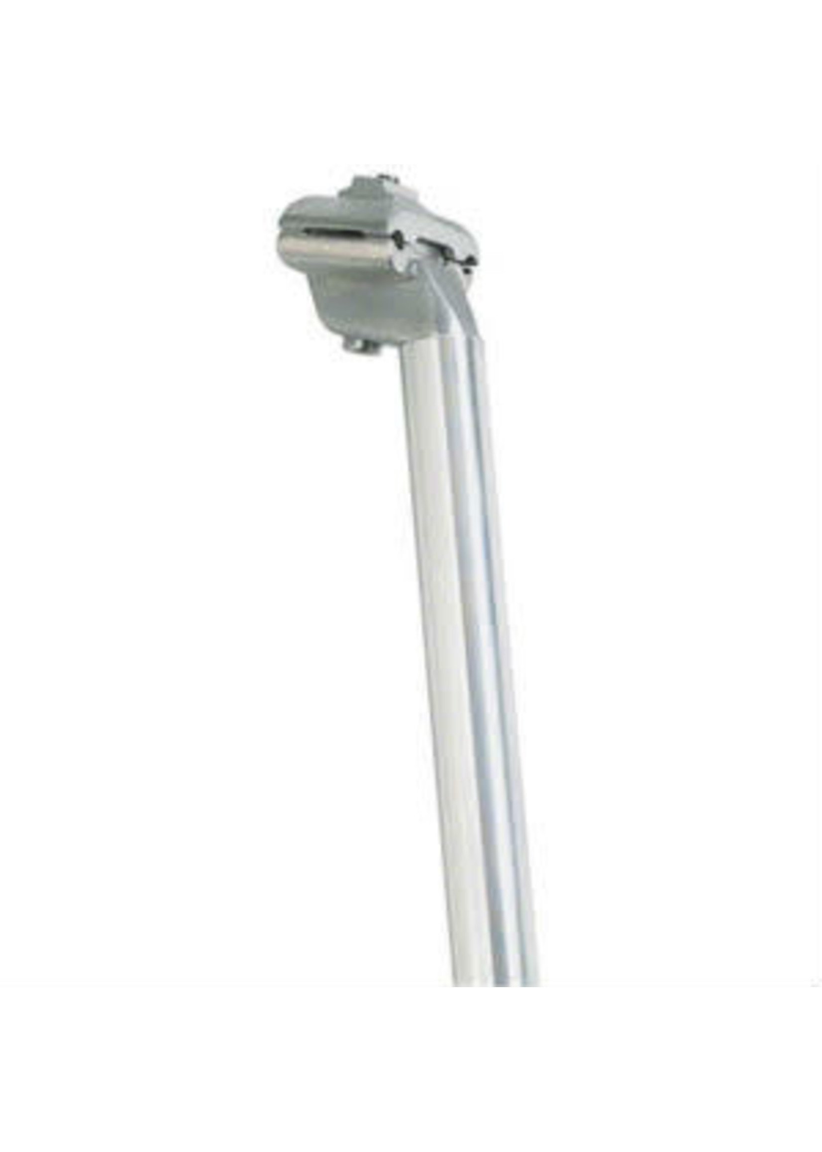 SEAT POST 25.6MM SILVER ALLOY 400MM