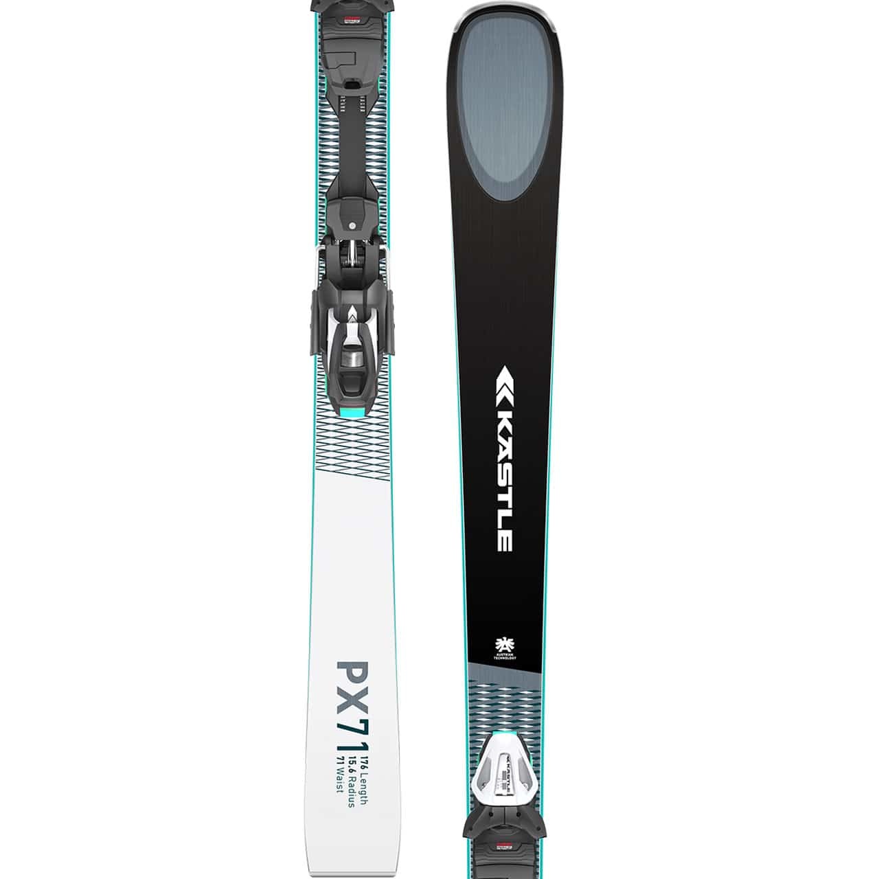 KASTLE PX71 SKIS with bindings K11 PRD - Dinardos Ski Hike