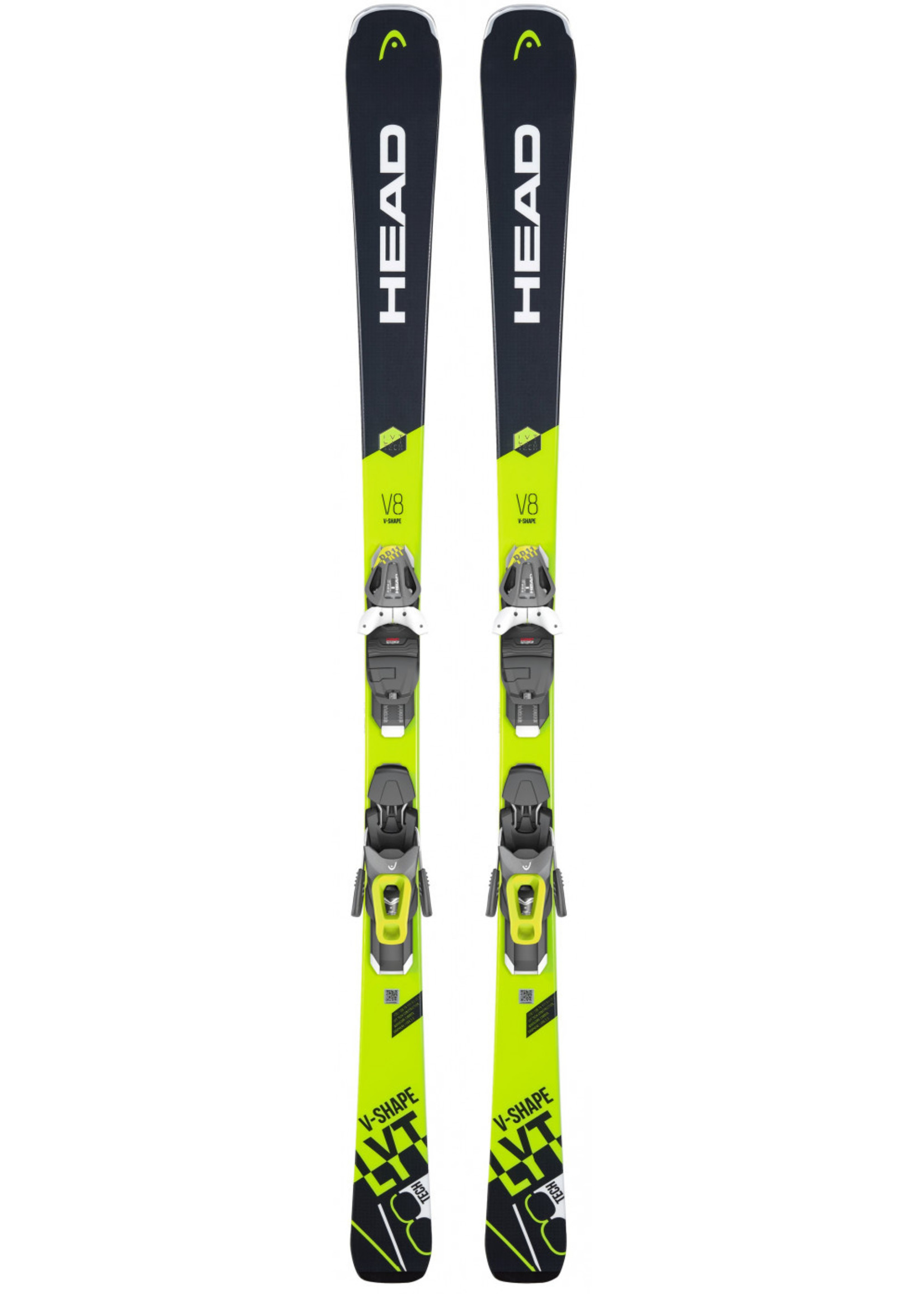 HEAD HEAD V-SHAPE V8 SKIS w PR11 GW