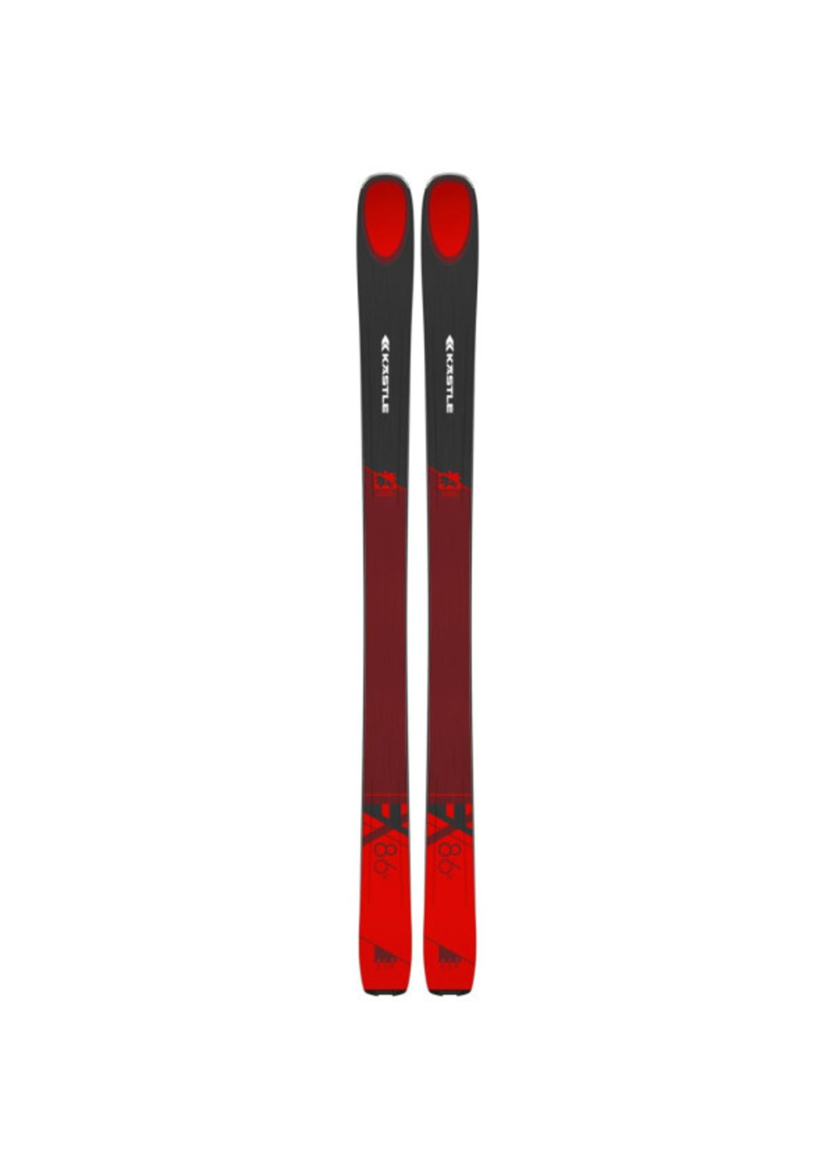 KASTLE KASTLE FX 86 Ti SKIS w/o bindings RED 169 CM