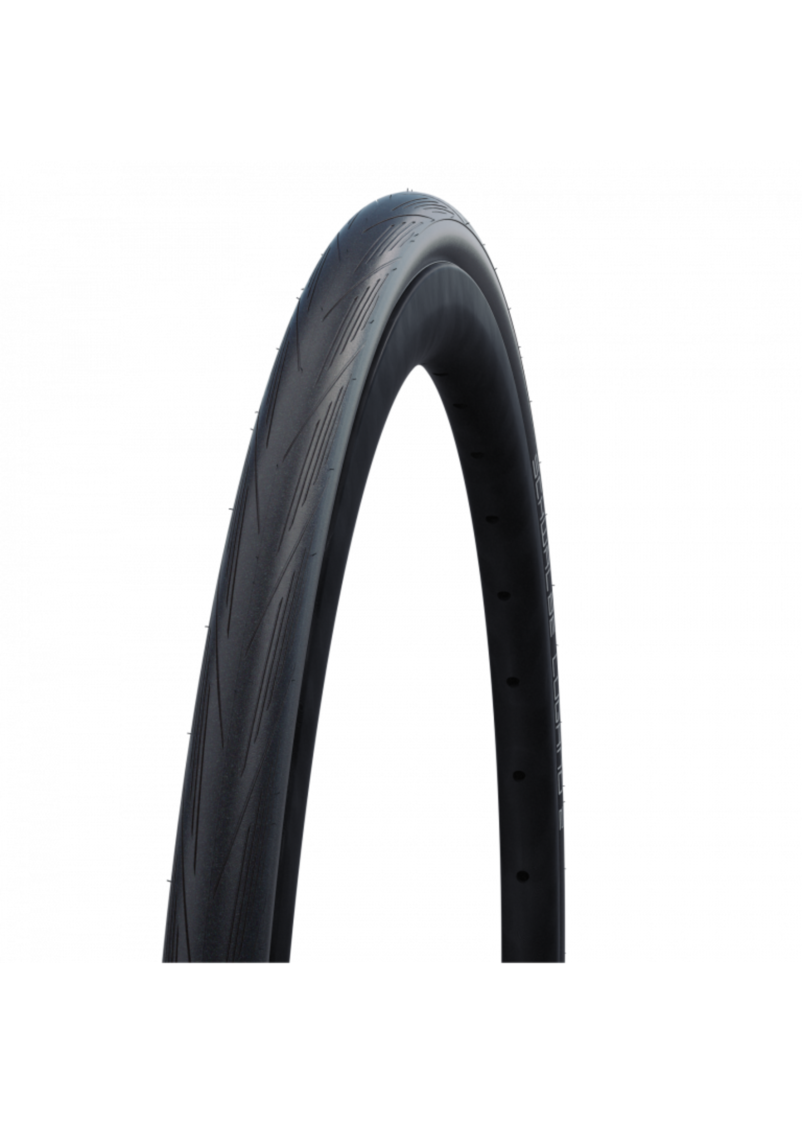 TIRE - SCHWALBE LUGANO II  700 X 25 BLACK RIGID