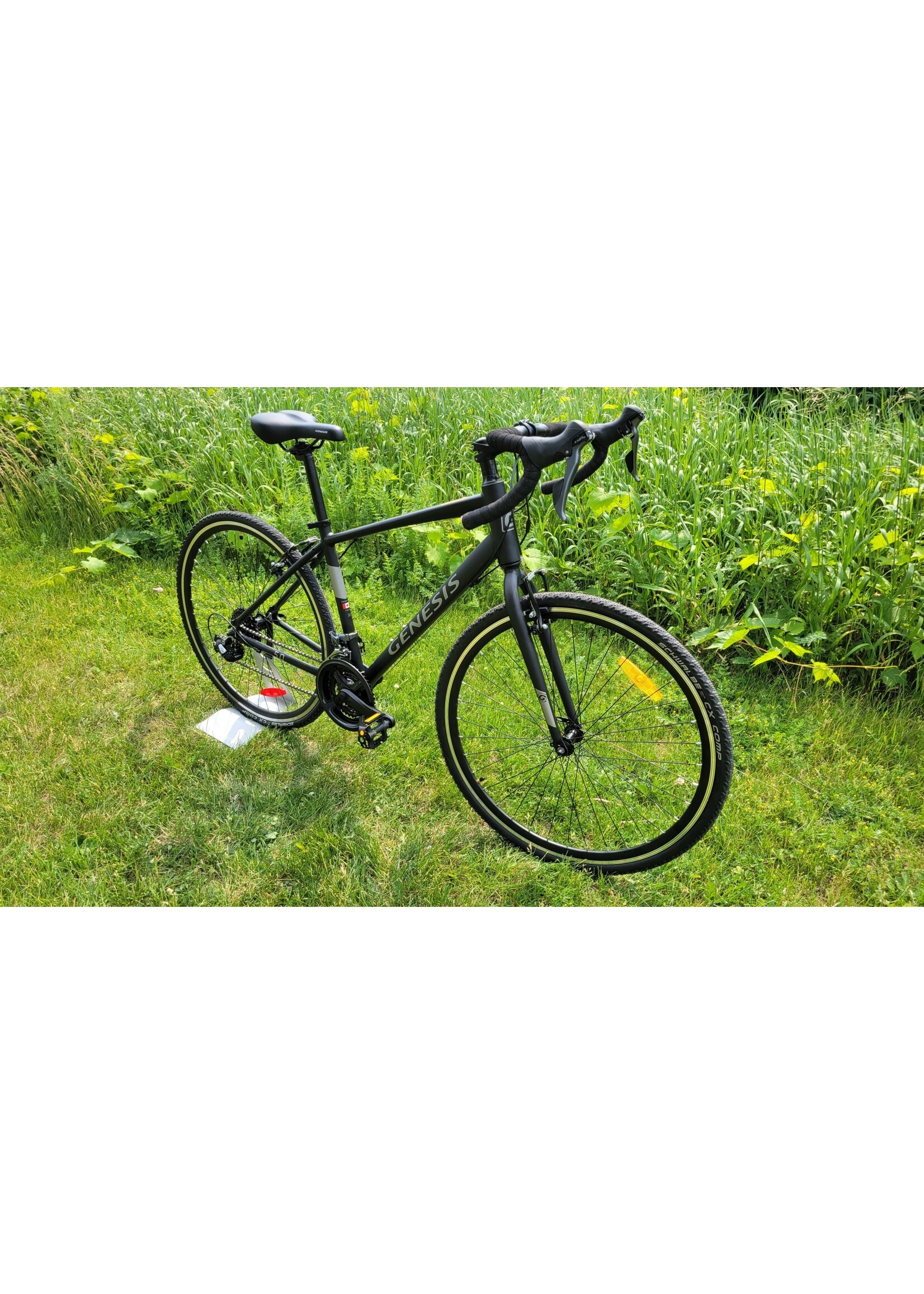 GENESIS GENESIS ADVENTURE TRAFIK 5.0 24 SPEED BIKE BLACK/GREY 18"