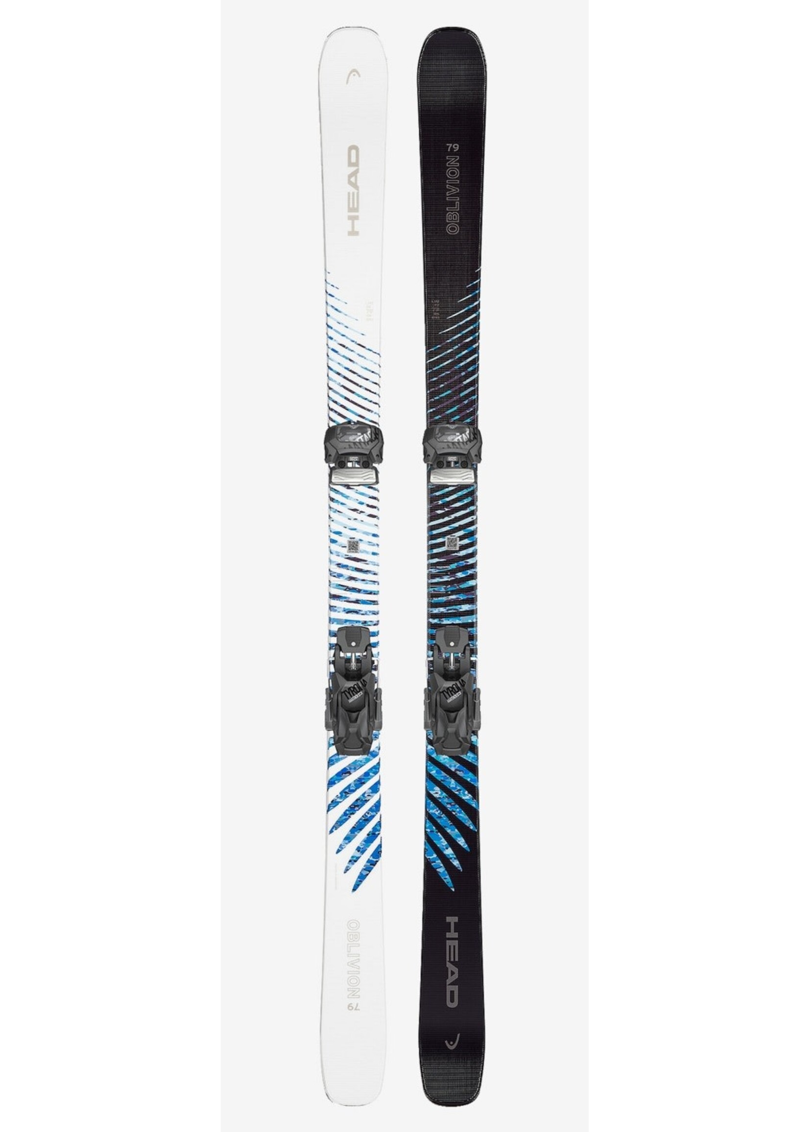 HEAD HEAD OBLIVION 79  SKIS WITH TX 10 BINDINGS