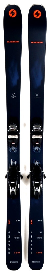BLIZZARD BRAHMA 88 SP SKIS with Bindings TCX 11 BLUE - Dinardos