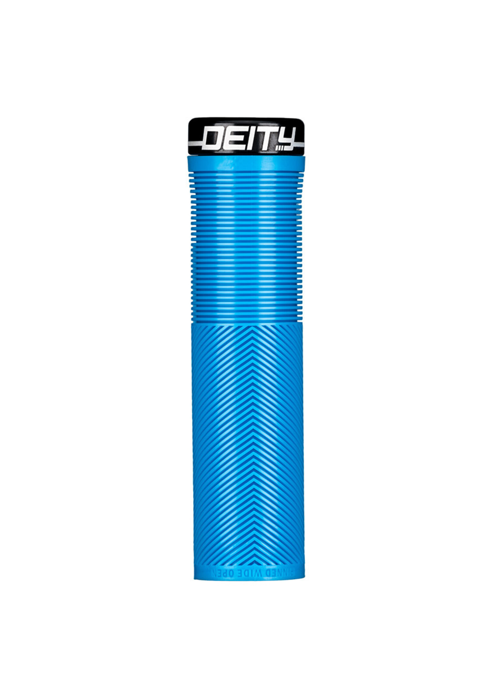 DEITY KNUCKLEDUSTER GRIPS 132MM BLUE