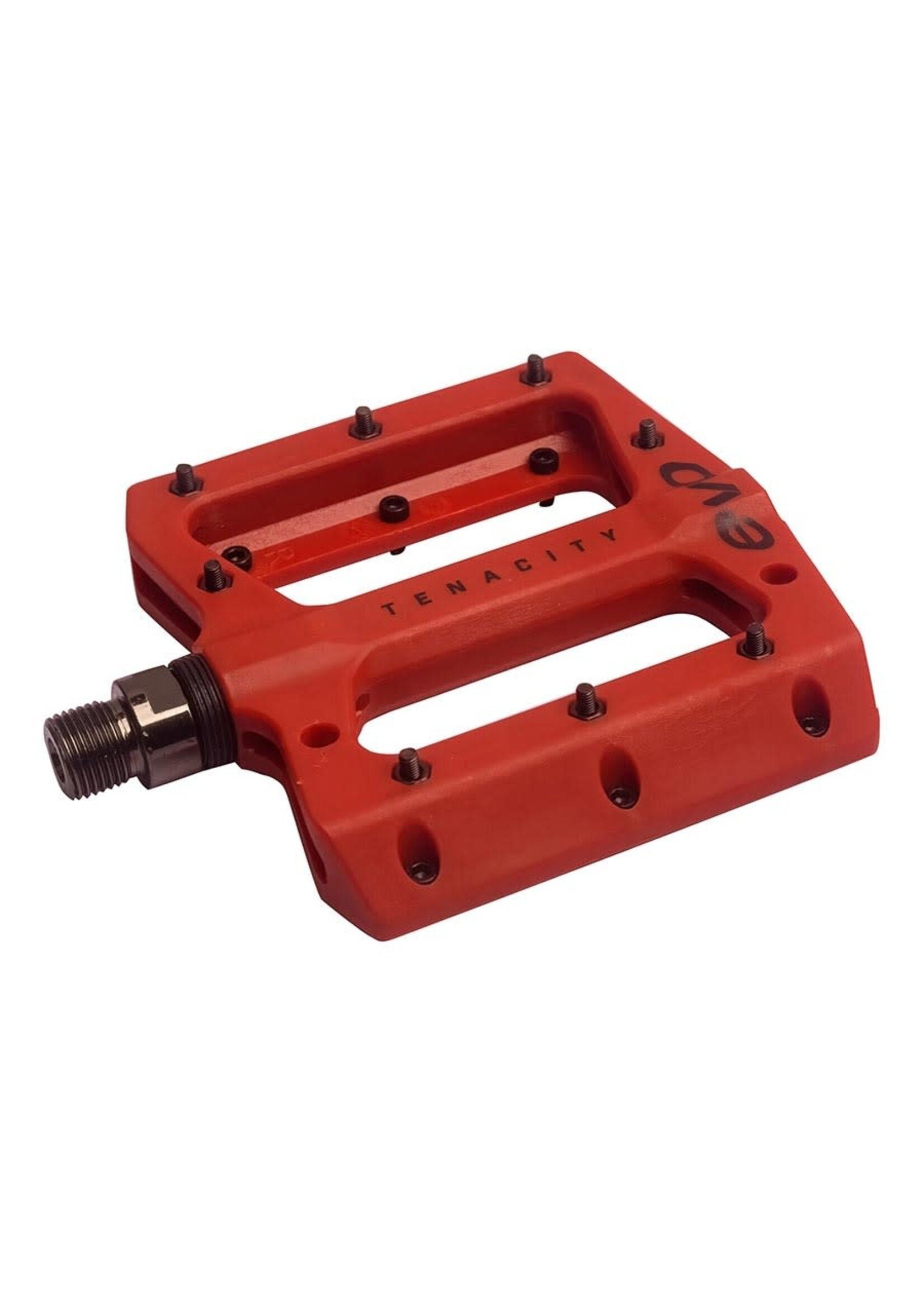 BIKE PEDALS - EVO TENACITY PLATFORM PEDALS 9/16'' RED