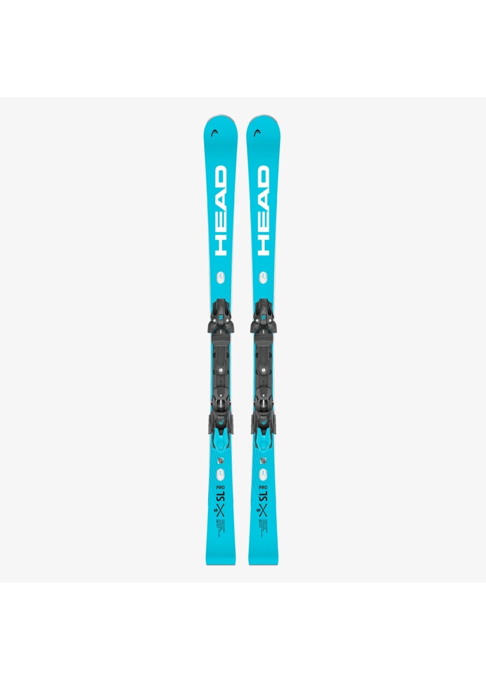 HEAD HEAD WC REBELS E-SL PRO SKIS W FF 16 BINDINGS