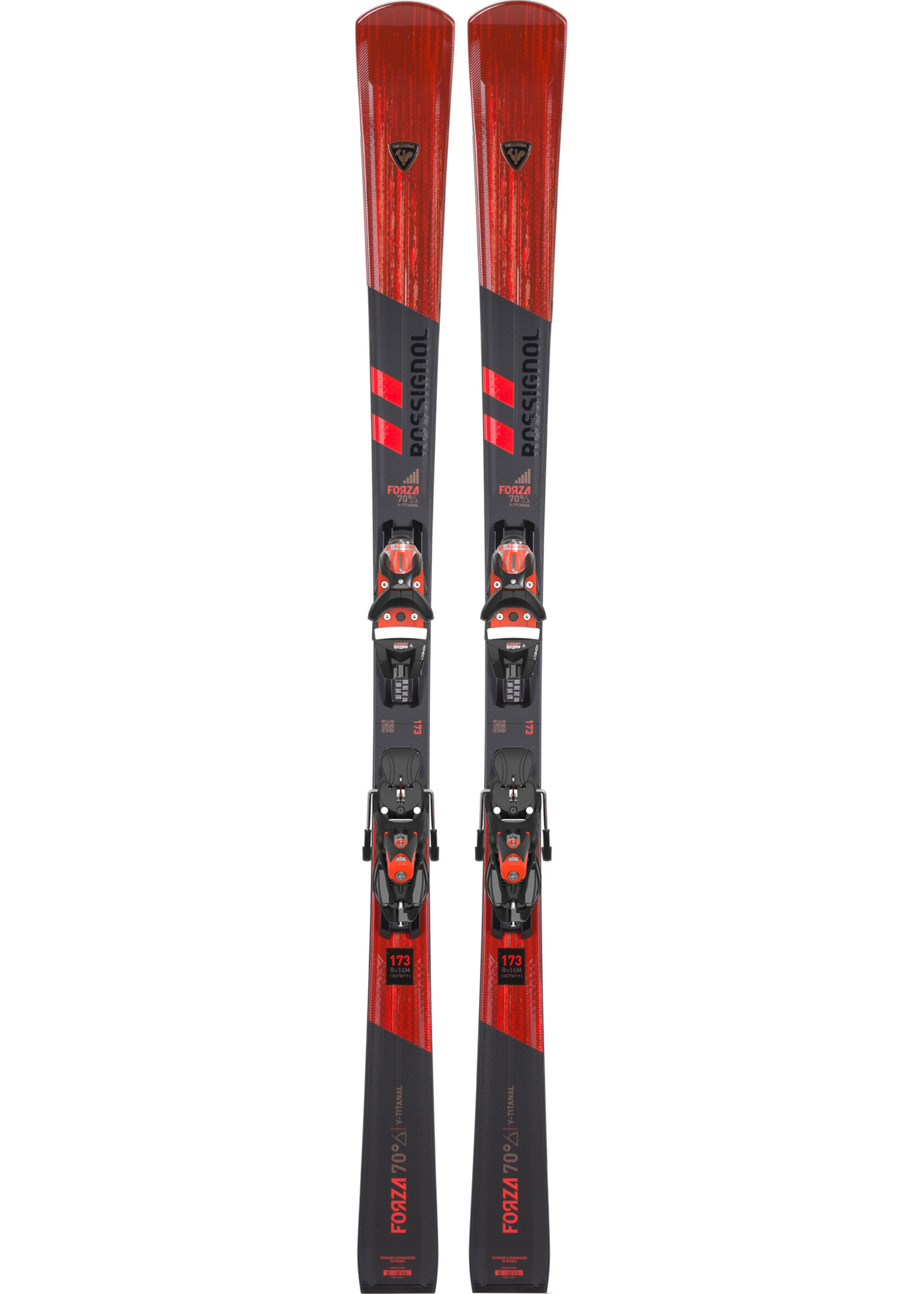 ROSSIGNOL ROSSIGNOL FORZA 70 V-TI K SKIS with SPX14 bindings